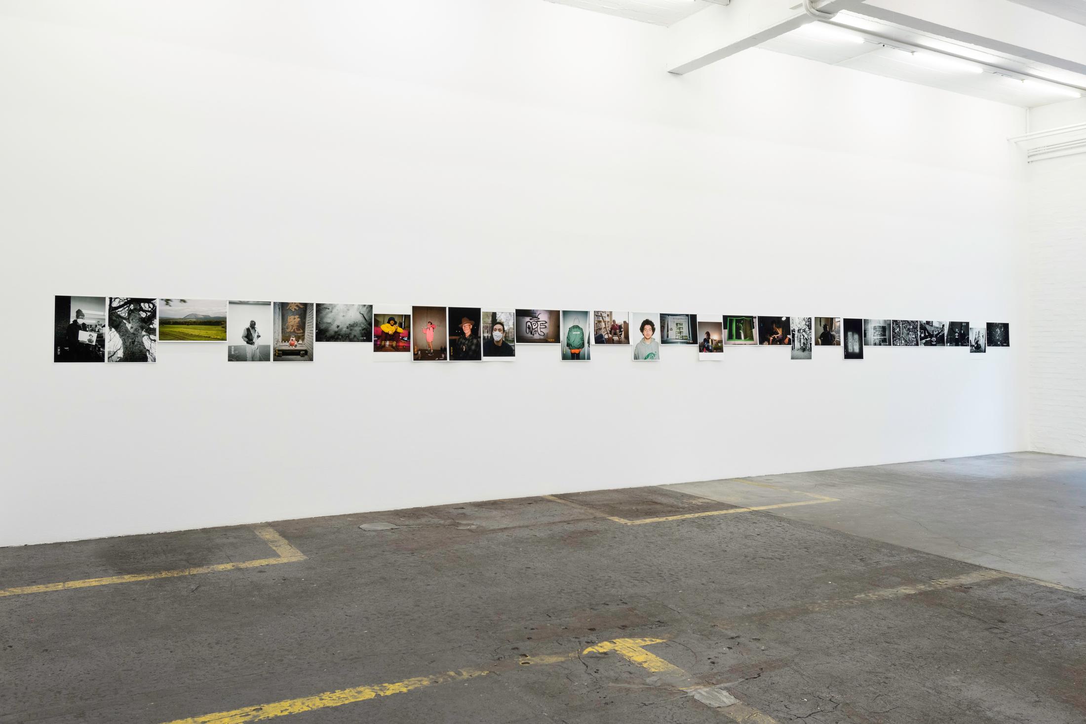 Exhibition View Ari Marcopoulos Solo Show «Upstream» at Kunsthalle Sankt Gallen, St. Gallen, 2022 / Photo: Sebastian Schaub / Courtesy: the artist and Kunsthalle Sankt Gallen