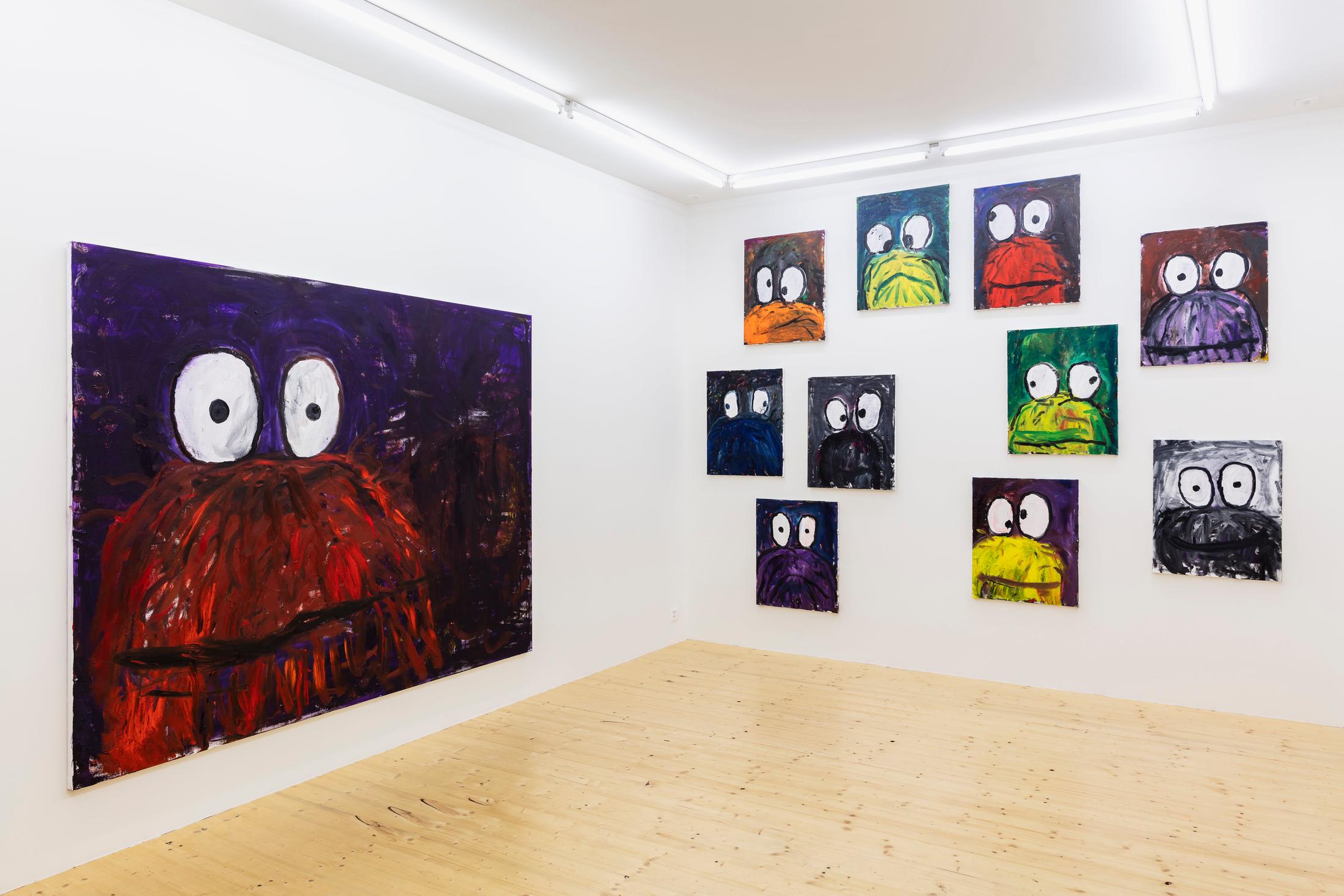 Exhibition View Armen Eloyan Soloshow «ARMEN ELOYAN» at SALTS, Birsfelden, Basel, 2019 / Photo: Gunnar Meier / Courtesy: the artist and SALTS