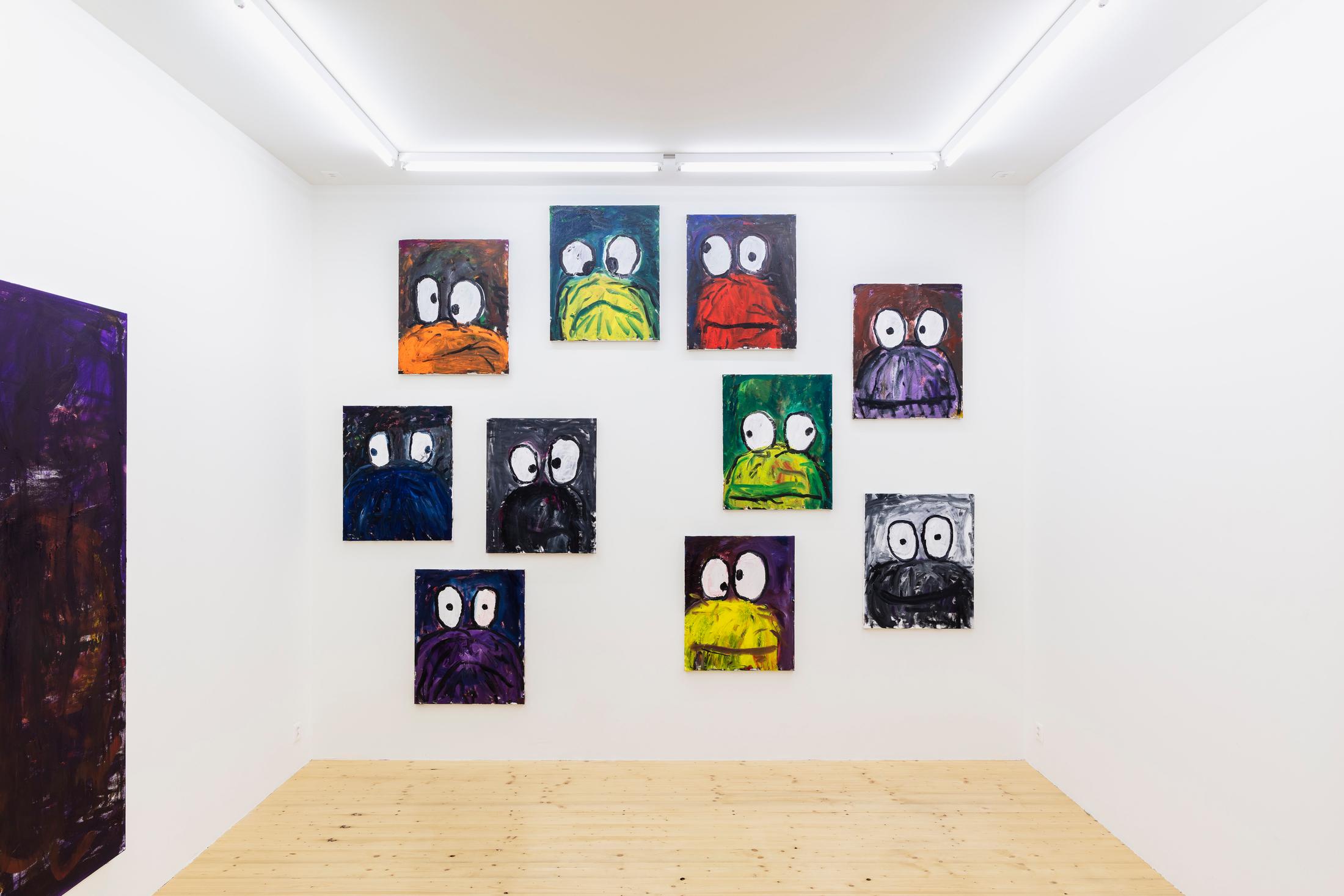 Exhibition View Armen Eloyan Soloshow «ARMEN ELOYAN» at SALTS, Birsfelden, Basel, 2019 / Photo: Gunnar Meier / Courtesy: the artist and SALTS