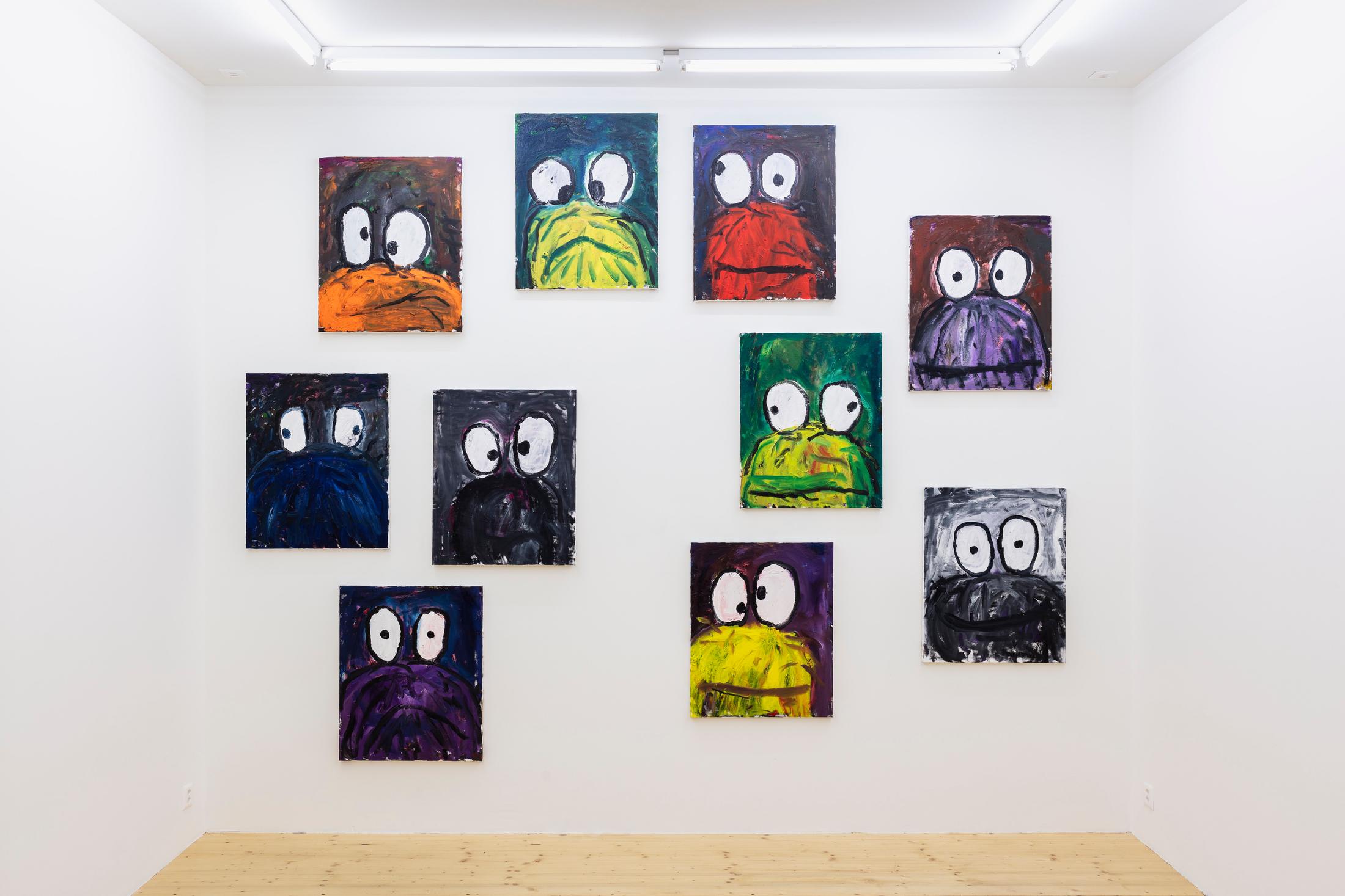 Exhibition View Armen Eloyan Soloshow «ARMEN ELOYAN» at SALTS, Birsfelden, Basel, 2019 / Photo: Gunnar Meier / Courtesy: the artist and SALTS