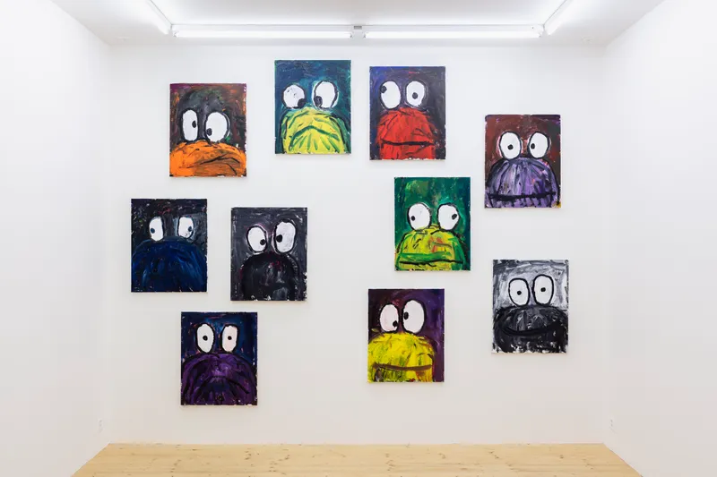 Exhibition View Armen Eloyan Soloshow «ARMEN ELOYAN» at SALTS, Birsfelden, Basel, 2019 / Photo: Gunnar Meier / Courtesy: the artist and SALTS