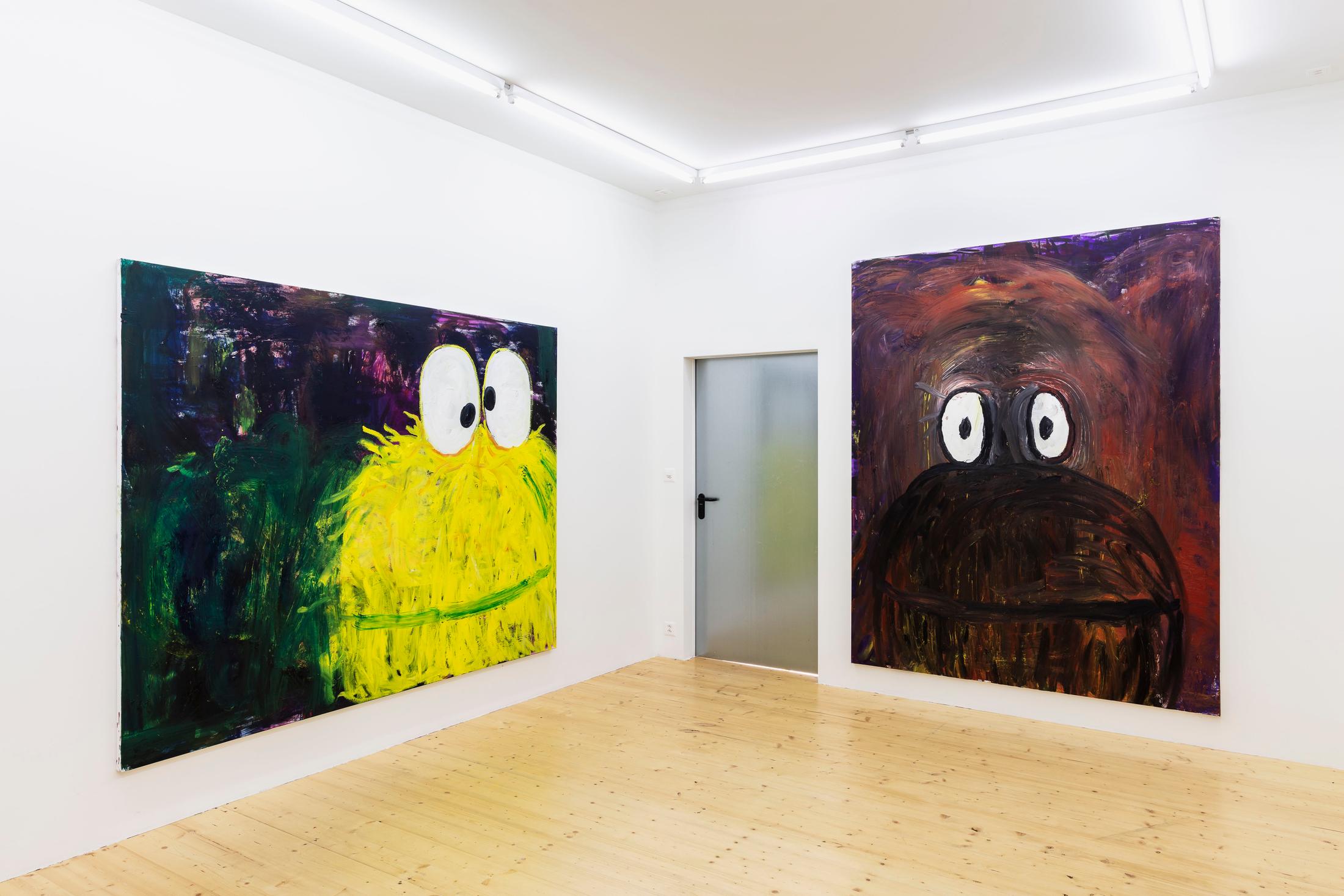 Exhibition View Armen Eloyan Soloshow «ARMEN ELOYAN» at SALTS, Birsfelden, Basel, 2019 / Photo: Gunnar Meier / Courtesy: the artist and SALTS