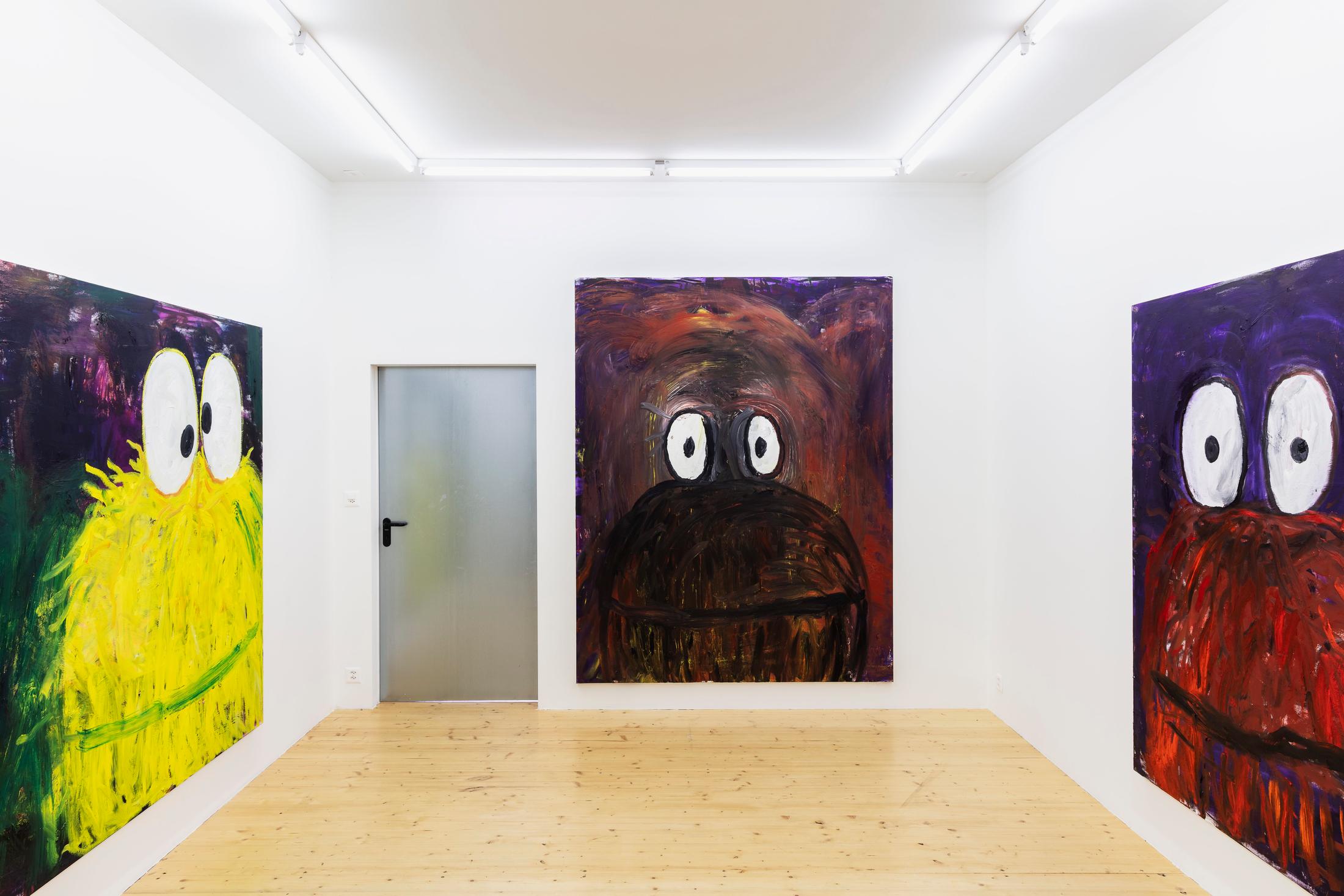 Exhibition View Armen Eloyan Soloshow «ARMEN ELOYAN» at SALTS, Birsfelden, Basel, 2019 / Photo: Gunnar Meier / Courtesy: the artist and SALTS