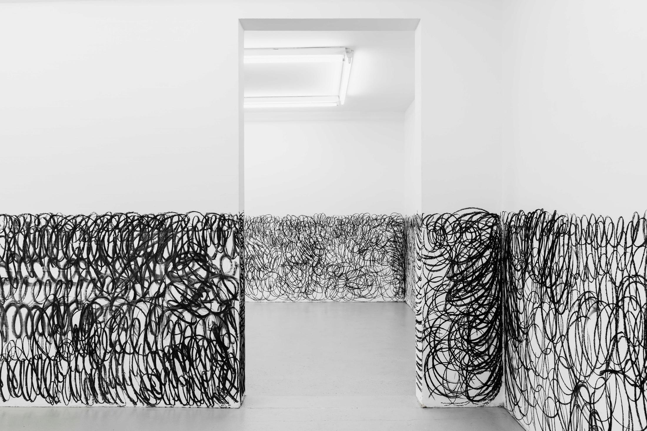 Exhibition View Armen Eloyan Soloshow «ARMEN ELOYAN» at SALTS, Birsfelden, Basel, 2019 / Photo: Gunnar Meier / Courtesy: the artist and SALTS