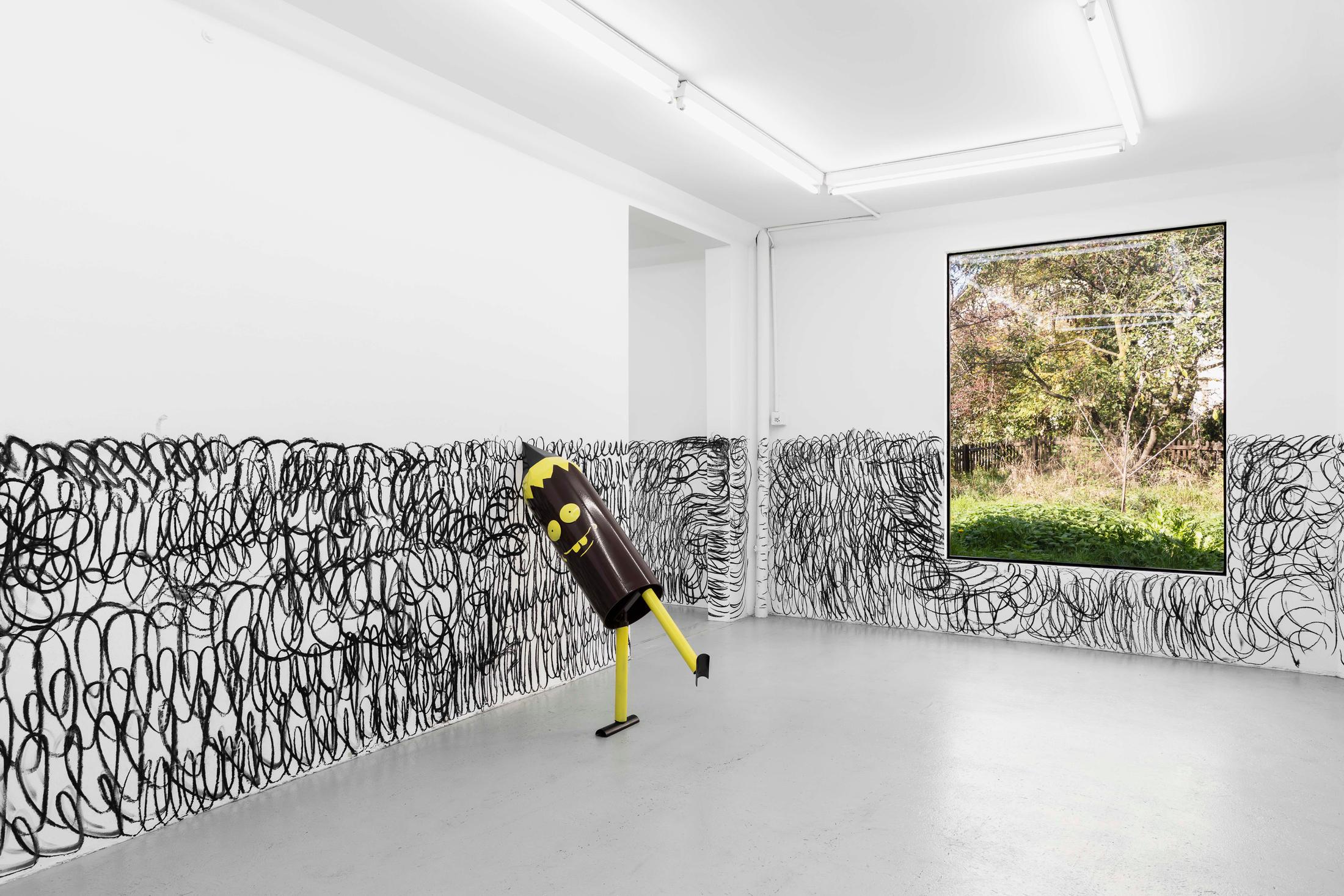 Exhibition View Armen Eloyan Soloshow «ARMEN ELOYAN» at SALTS, Birsfelden, Basel, 2019 / Photo: Gunnar Meier / Courtesy: the artist and SALTS