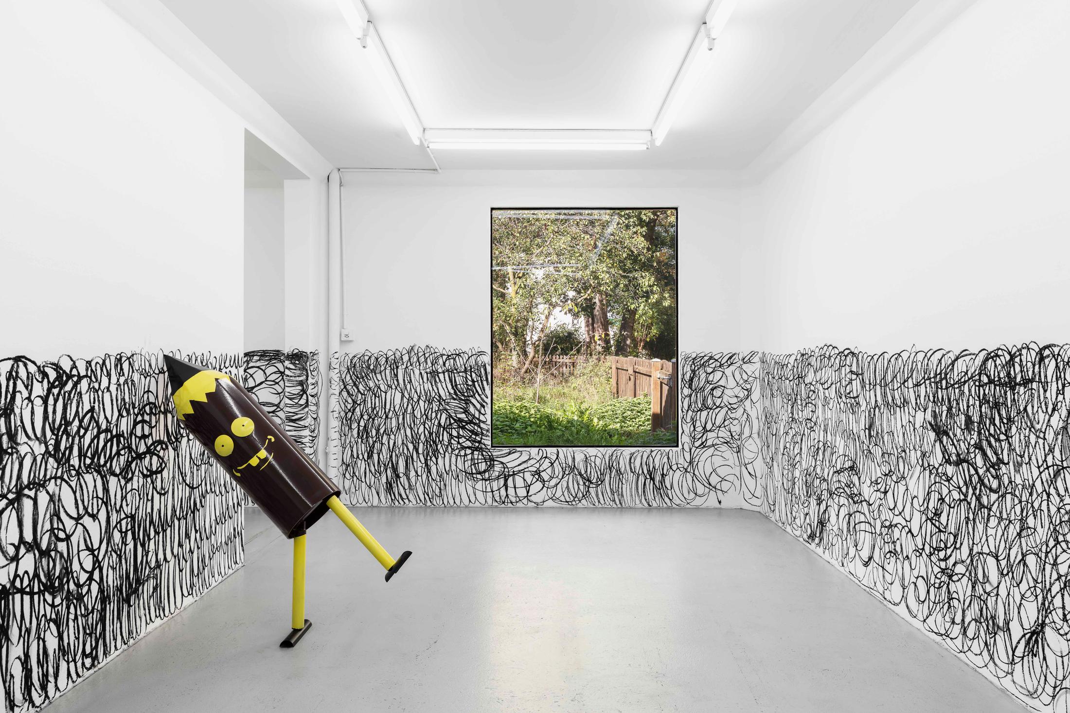 Exhibition View Armen Eloyan Soloshow «ARMEN ELOYAN» at SALTS, Birsfelden, Basel, 2019 / Photo: Gunnar Meier / Courtesy: the artist and SALTS