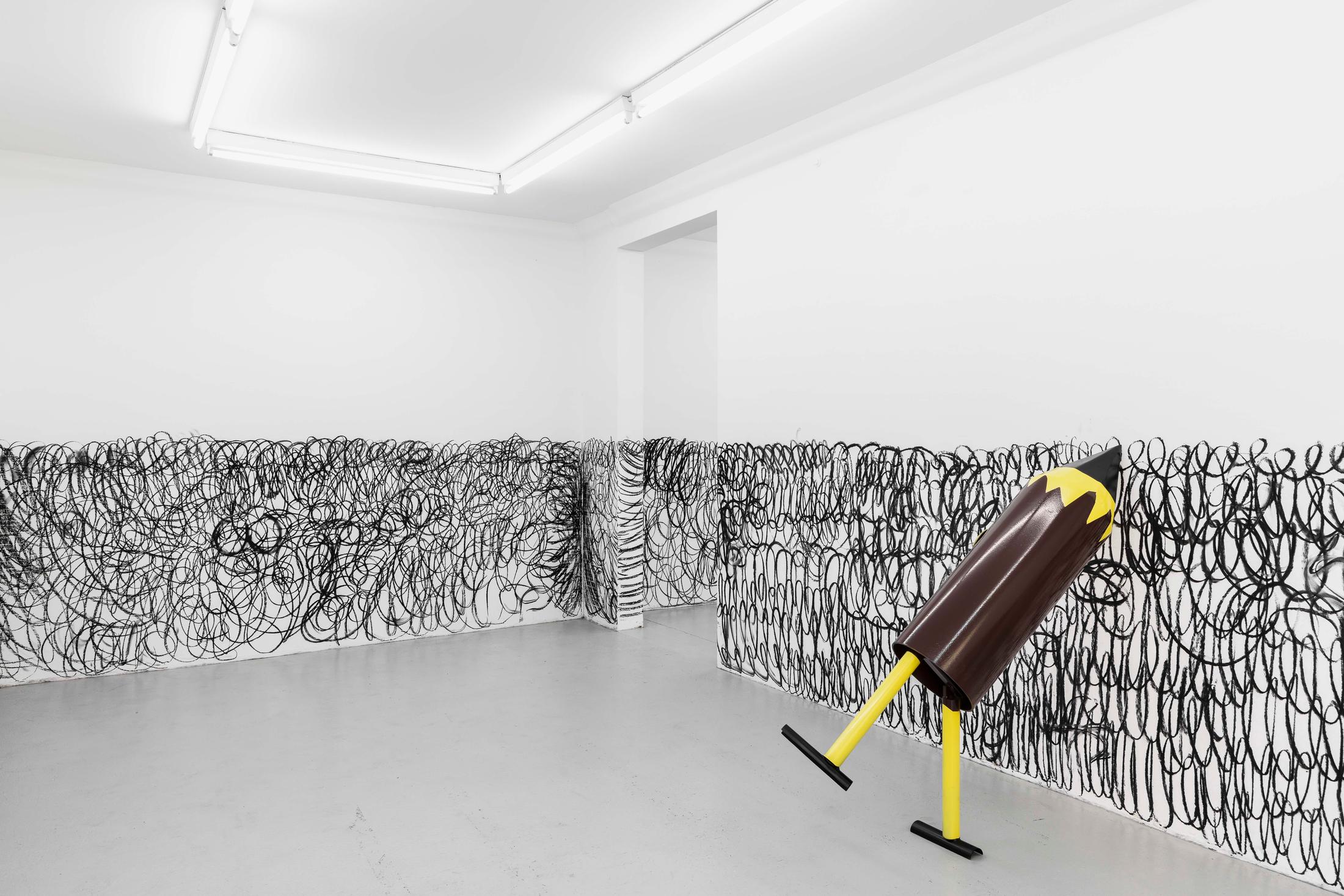 Exhibition View Armen Eloyan Soloshow «ARMEN ELOYAN» at SALTS, Birsfelden, Basel, 2019 / Photo: Gunnar Meier / Courtesy: the artist and SALTS