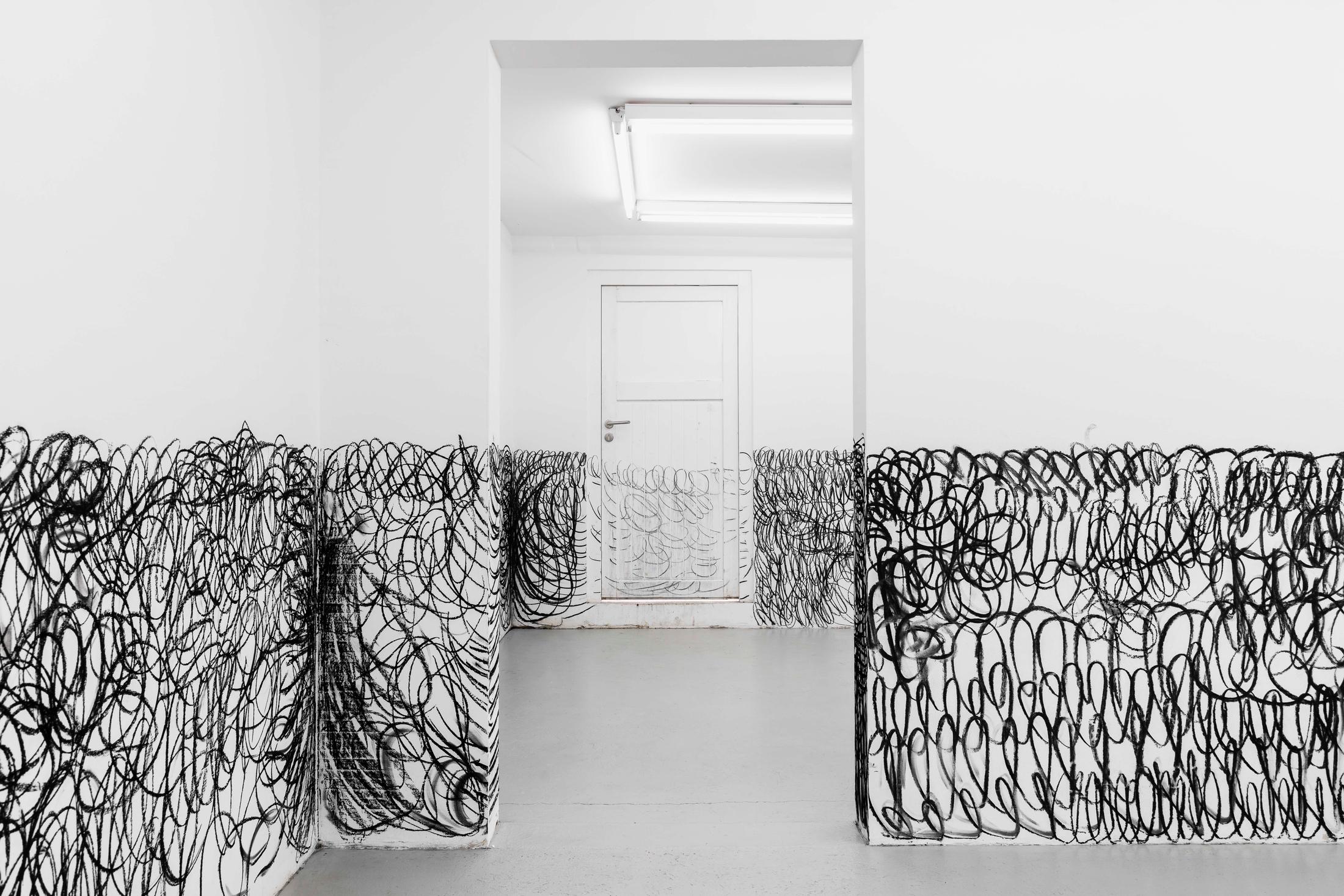 Exhibition View Armen Eloyan Soloshow «ARMEN ELOYAN» at SALTS, Birsfelden, Basel, 2019 / Photo: Gunnar Meier / Courtesy: the artist and SALTS