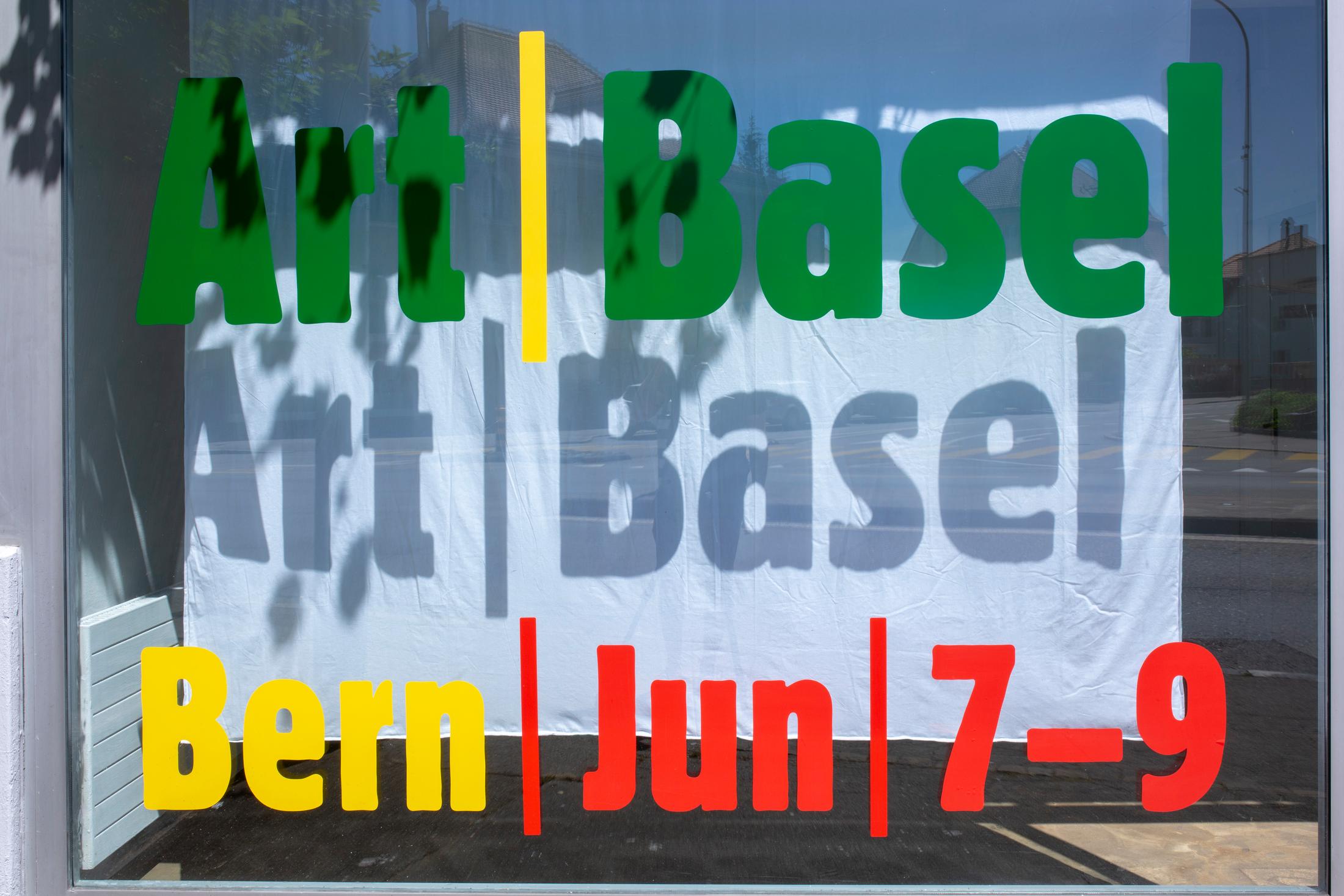 Exhibition View Groupshow «Art Basel Bern – Booth A1» at Ballostar Mobile, Bern, 2019 / Courtesy: the artist and Ballostar Mobile