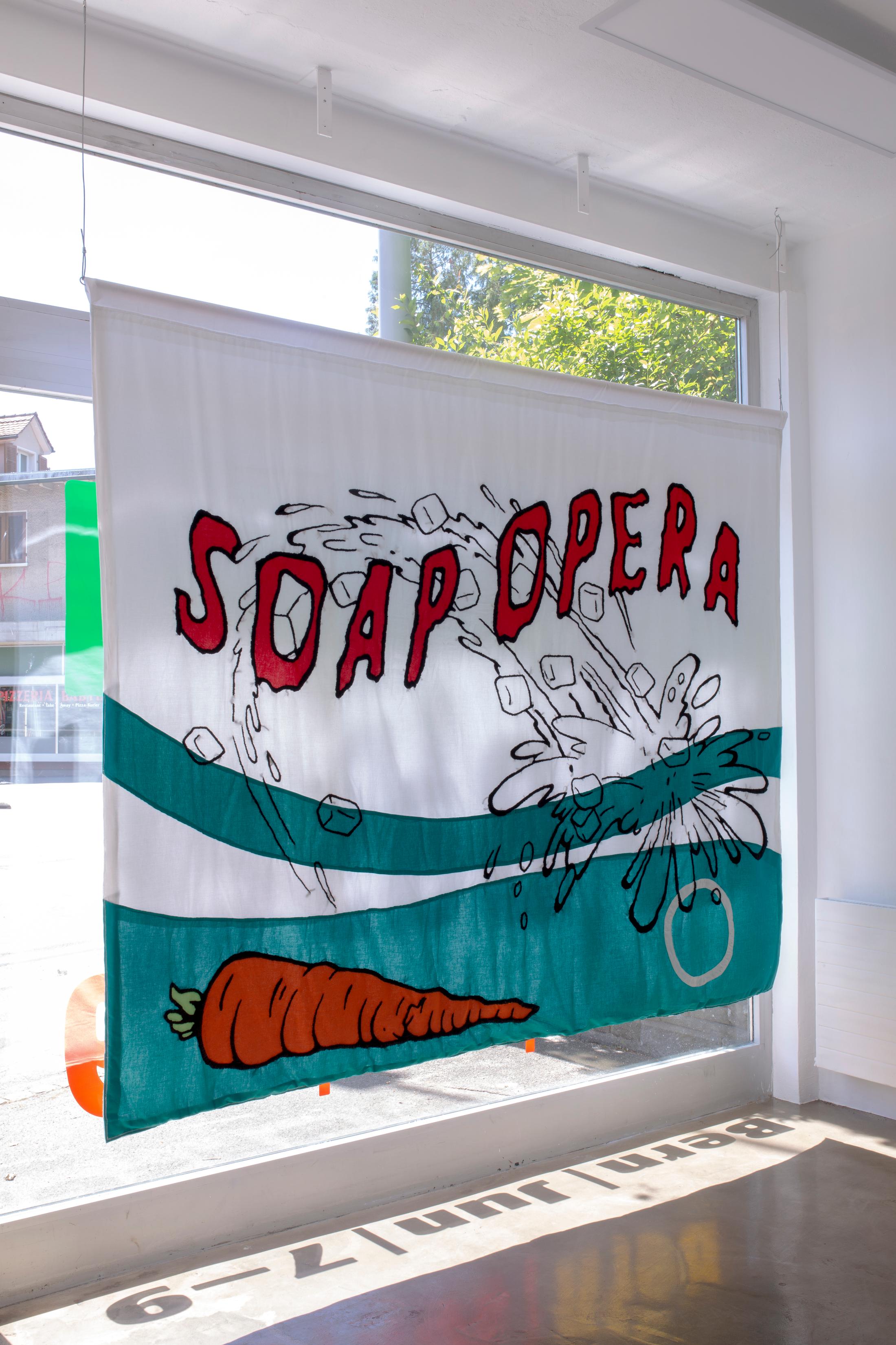 Exhibition View Groupshow «Art Basel Bern – Booth A1» at Ballostar Mobile, Bern, 2019 / Courtesy: the artist and Ballostar Mobile