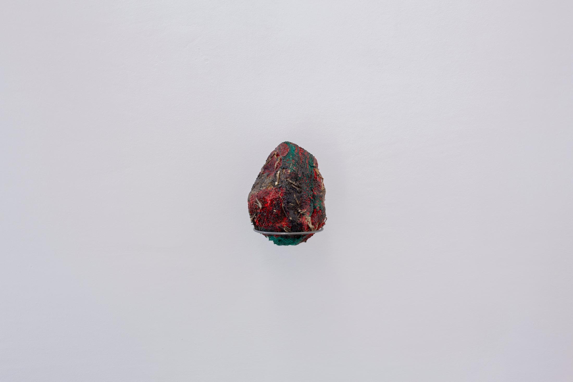 Exhibition View Groupshow «Art Basel Bern – Booth A1; view on Pedro Wirz, Ovo por Olho, 2017» at Ballostar Mobile, Bern, 2019 / Courtesy: the artist and Ballostar Mobile