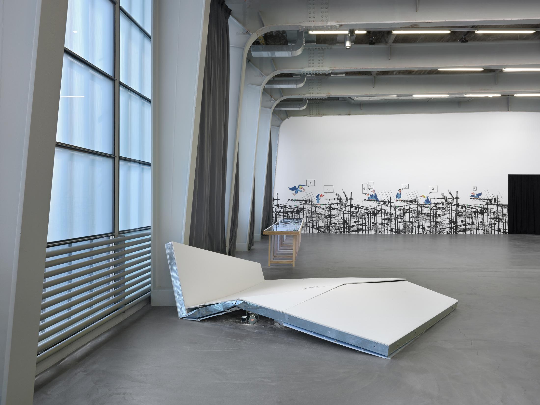 Groupshow «Art Club 2000, Selected Works 1992-1999» at Kunsthalle Zurich, Zurich, 2021 / Photo: Annik Wetter / Courtesy: the artists and Kunsthalle Zurich