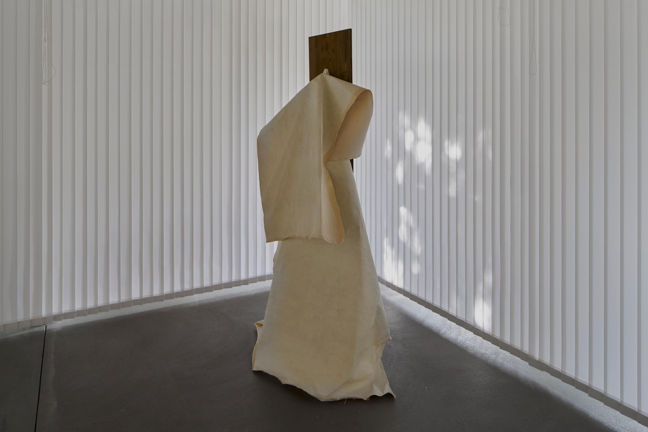 Exhibition View Duo Show Azize Ferizi and Jeremy «Spring / Summer 25 ; view on Azize Ferizi, holy, 2025» at Kunsthalle Friart, Fribourg, 2025 / Photo: Guillaume Python / Courtesy: the artists and Kunsthalle Friart Fribourg