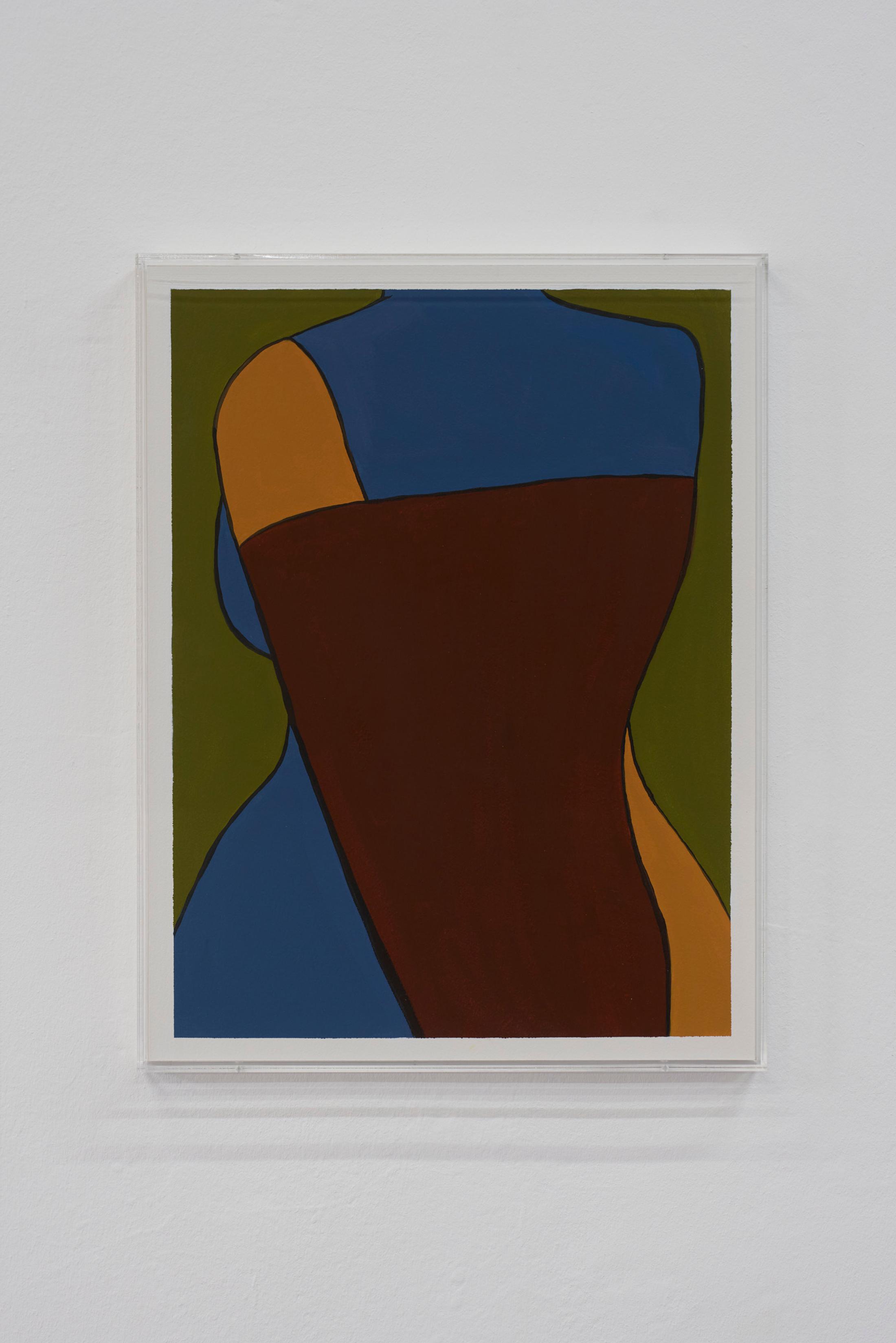 Exhibition View Duo Show Azize Ferizi and Jeremy «Spring / Summer 25 ; view on Azize Ferizi, Untitled, 2025» at Kunsthalle Friart, Fribourg, 2025 / Photo: Guillaume Python / Courtesy: the artists and Kunsthalle Friart Fribourg