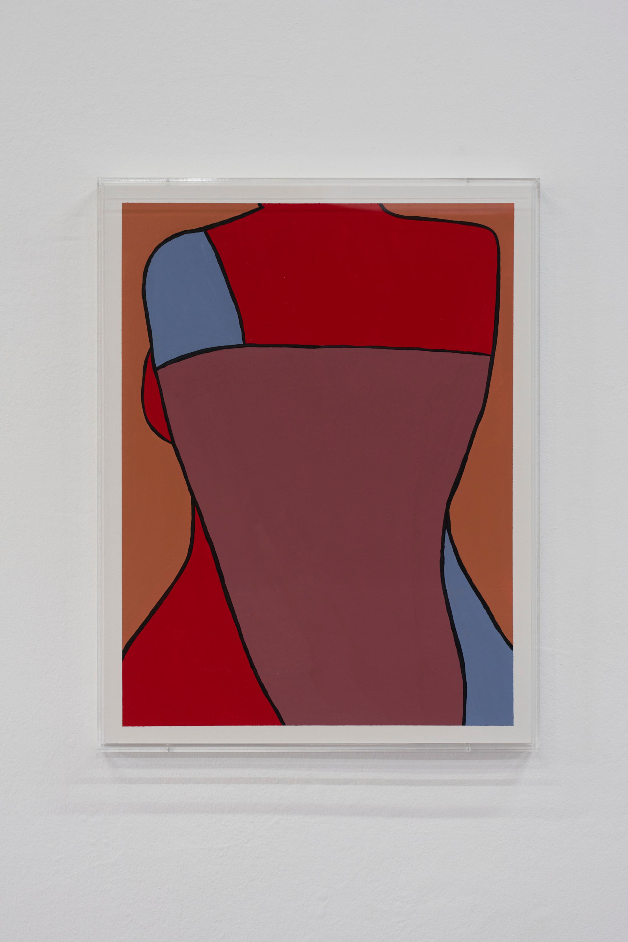 Exhibition View Duo Show Azize Ferizi and Jeremy «Spring / Summer 25 ; view on Azize Ferizi, Untitled, 2025» at Kunsthalle Friart, Fribourg, 2025 / Photo: Guillaume Python / Courtesy: the artists and Kunsthalle Friart Fribourg