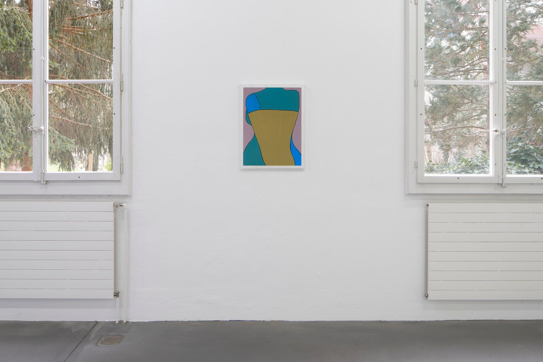Exhibition View Duo Show Azize Ferizi and Jeremy «Spring / Summer 25 ; view on Azize Ferizi, Untitled, 2025» at Kunsthalle Friart, Fribourg, 2025 / Photo: Guillaume Python / Courtesy: the artists and Kunsthalle Friart Fribourg