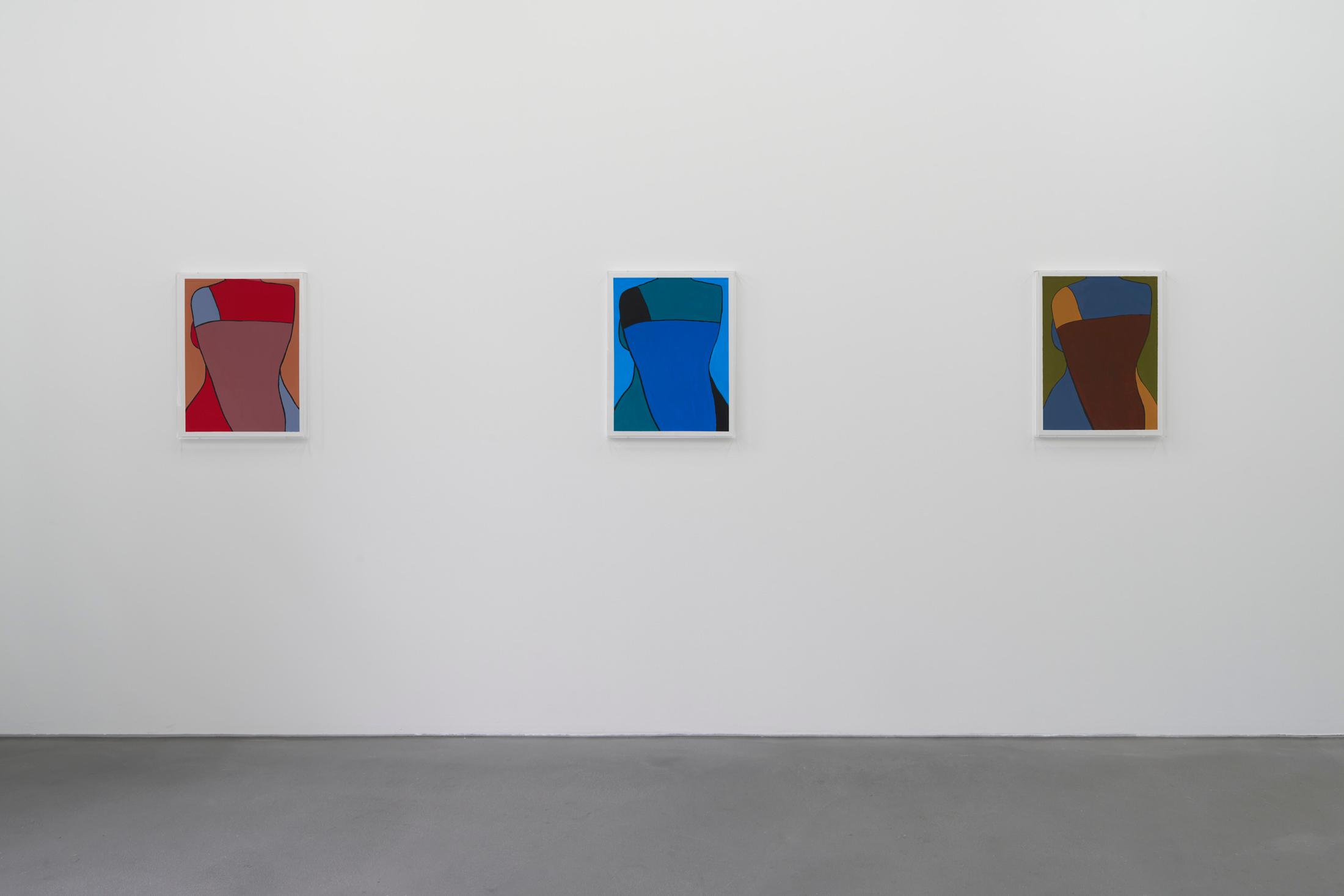 Exhibition View Duo Show Azize Ferizi and Jeremy «Spring / Summer 25» at Kunsthalle Friart, Fribourg, 2025 / Photo: Guillaume Python / Courtesy: the artists and Kunsthalle Friart Fribourg