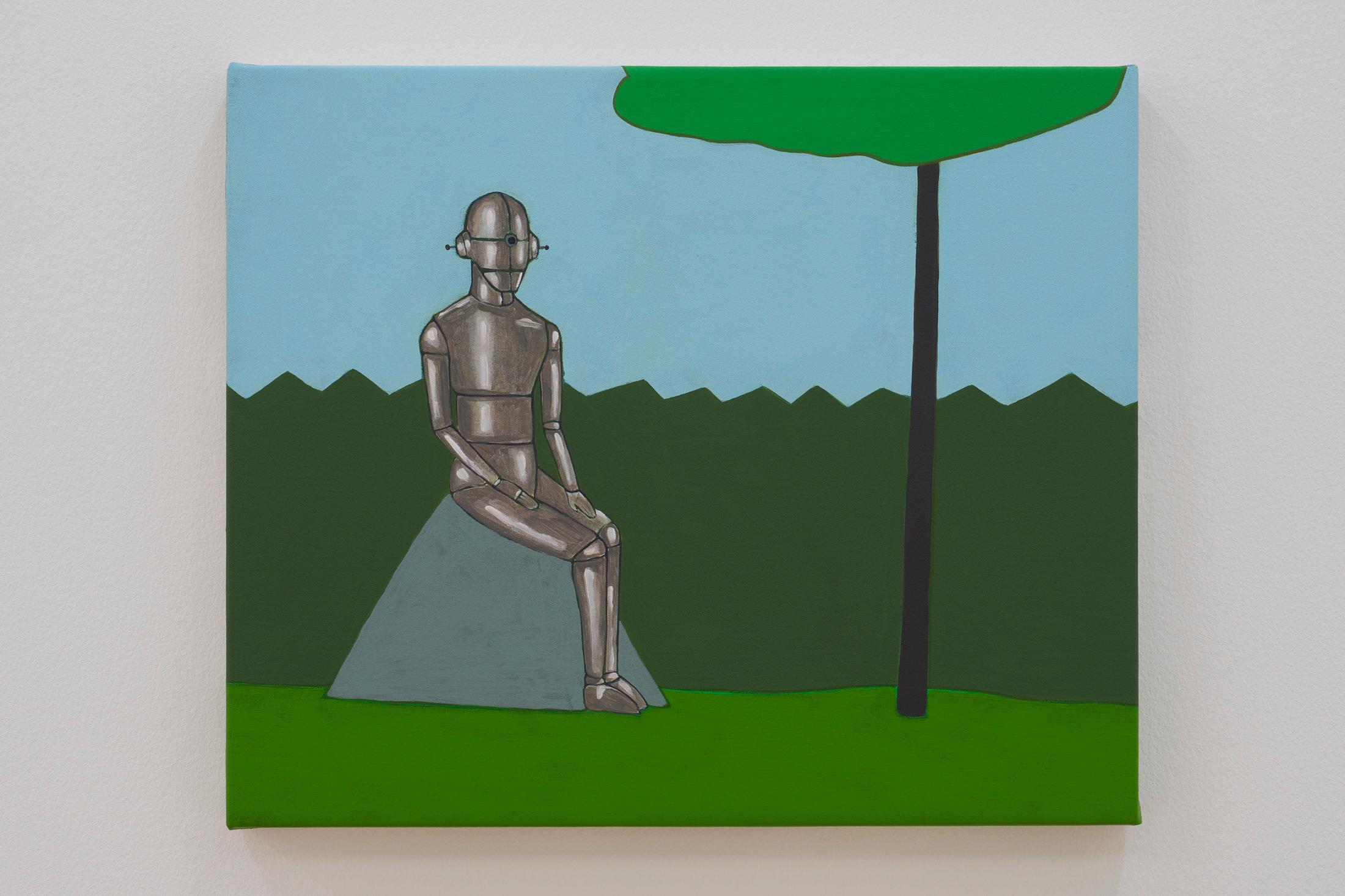 Exhibition View Duo Show Azize Ferizi and Jeremy «Spring / Summer 25 ; view on Jeremy, 01110011 01110000 01110010 01101001 01101110 01100111, 2025» at Kunsthalle Friart, Fribourg, 2025 / Photo: Guillaume Python / Courtesy: the artists and Kunsthalle Friart Fribourg