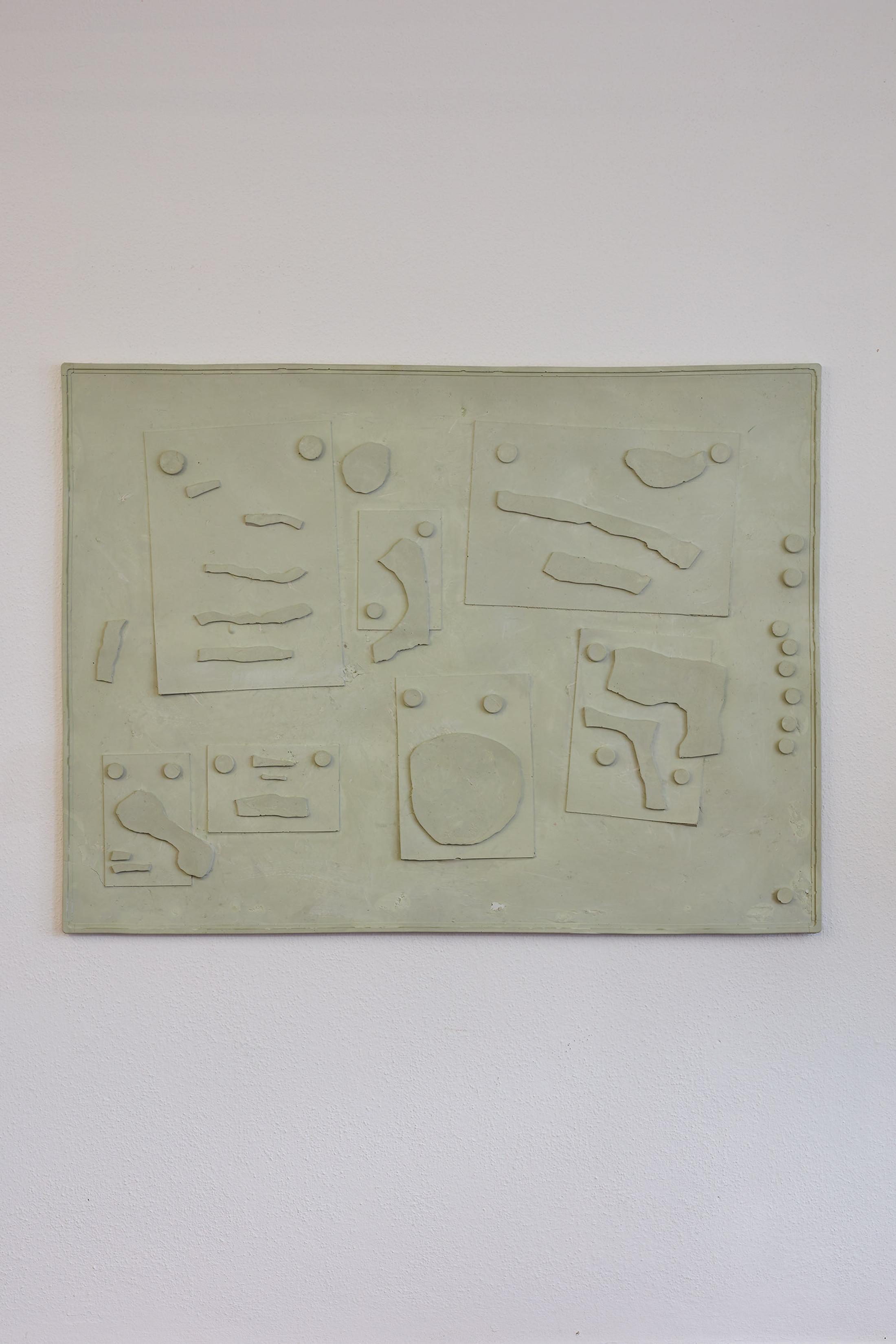 Exhibition View Bastien Aubry Solo Show «L'imbécile heureux; view on Bastien Aubry, Magnetic World, 2021» at Mayday, Basel, 2021 / Photo: Moritz Schermbach / Courtesy: the artist and Mayday