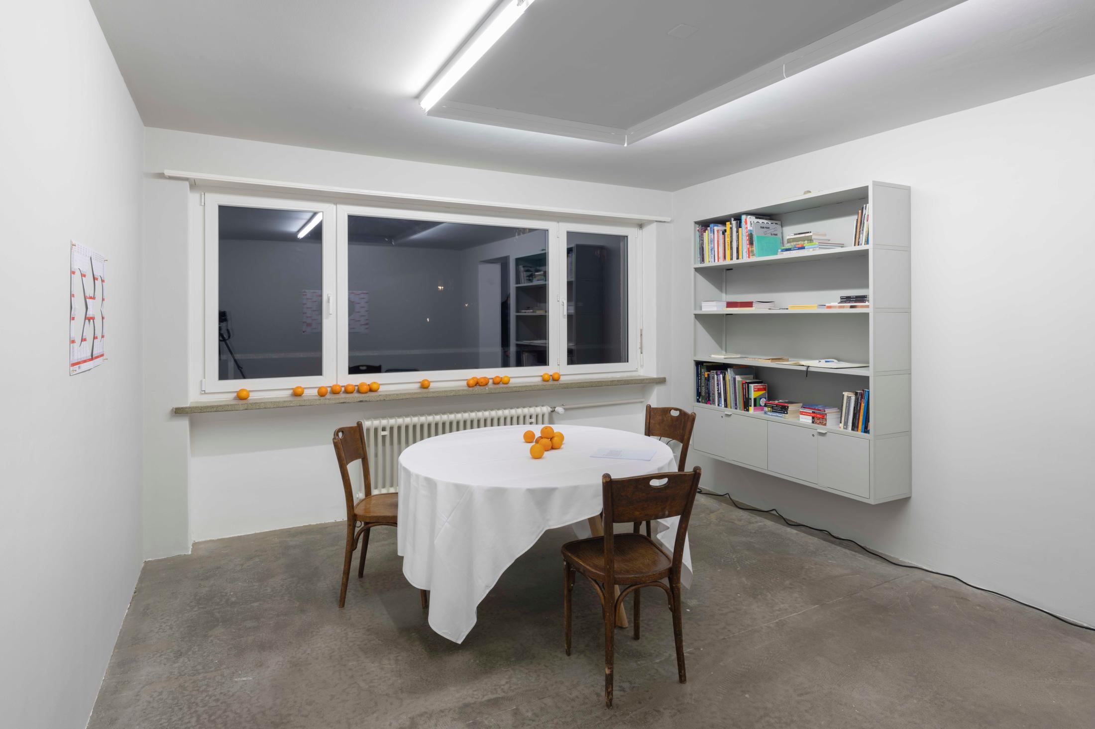 Exhibition View Bea Orlandi and Arnaud Wohlhauser Joint Exhibition «L'Avanspettacolo» at GALERIE PHILIPPZOLLINGER, Zurich, 2020 / Photo: Conradin Frei / Courtesy: the artists and GALERIE PHILIPPZOLLINGER