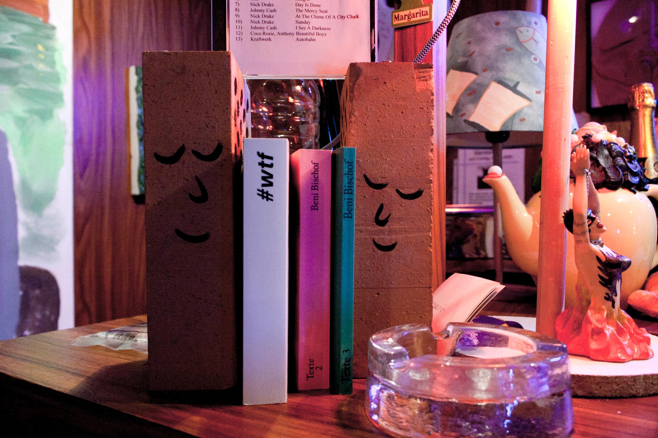 Exhibition View Beni Bischof "Nici's Bar" at Galerie Nicola von Senger 2018