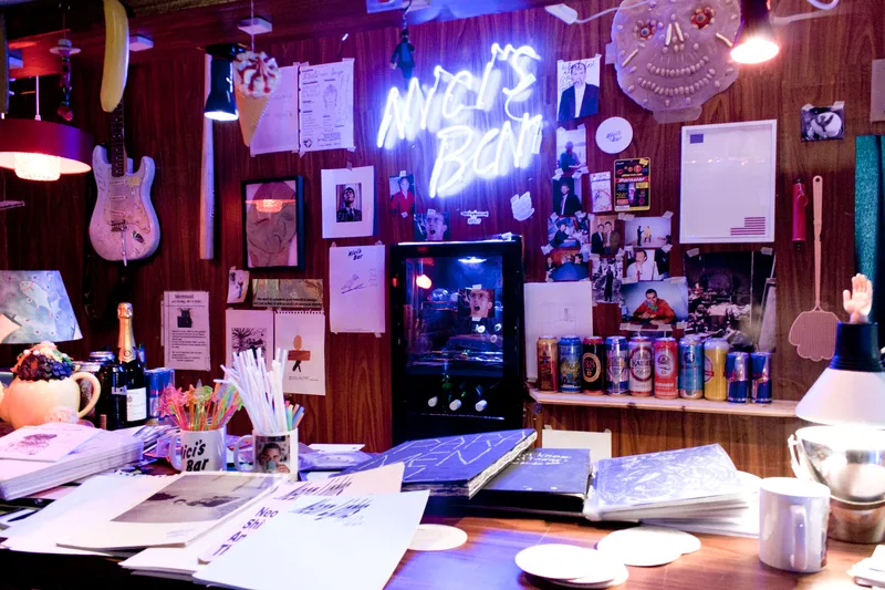 Exhibition View Beni Bischof "Nici's Bar" at Galerie Nicola von Senger 2018