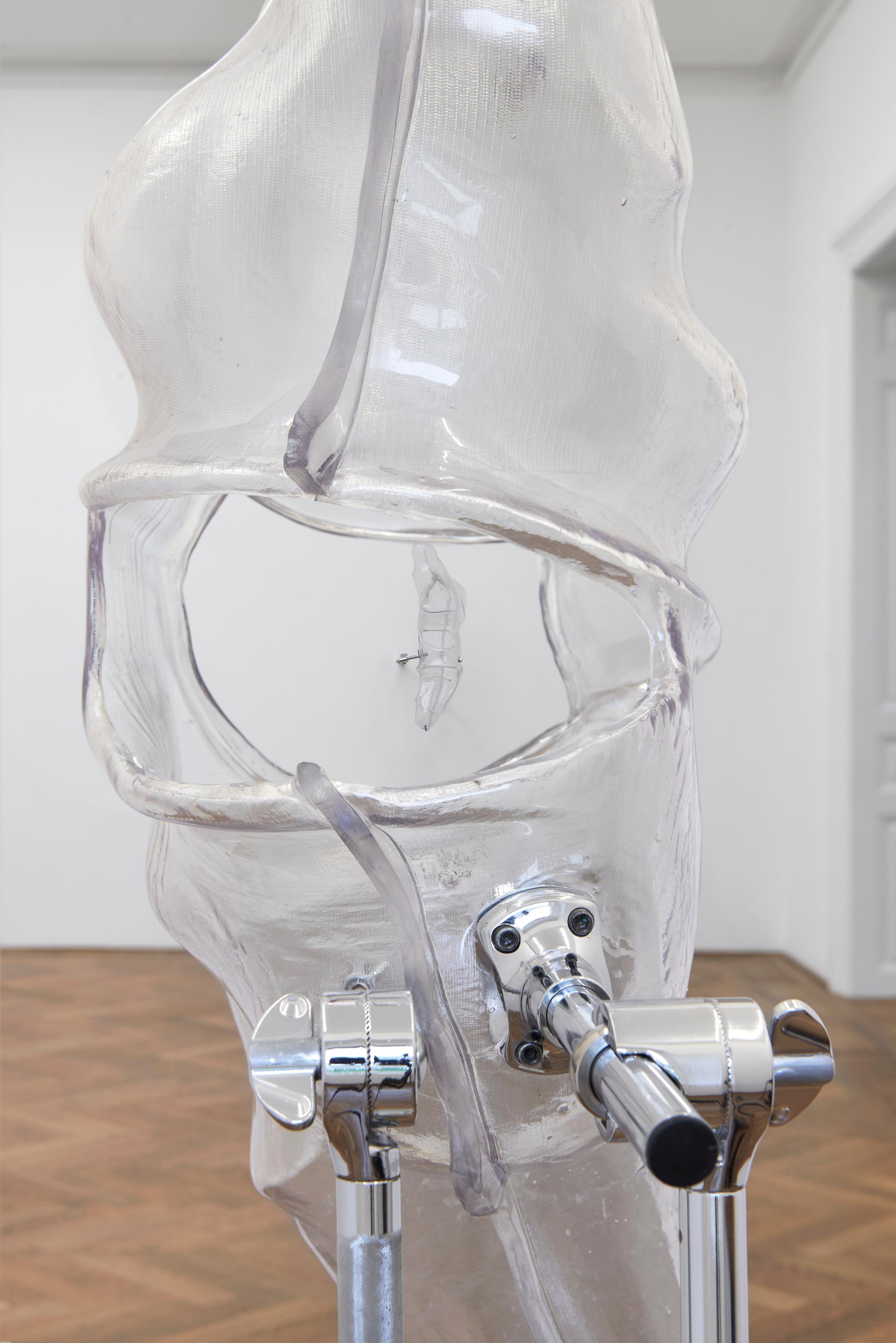 Exhibition View Berenice Olmedo Solo Show «Hic et Nunc; view on Berenice Olmedo, alêtheia, 2022» at Kunsthalle Basel, Basel, 2022 / Photo: Philipp Hänger / Courtesy: the artist and Kunsthalle Basel