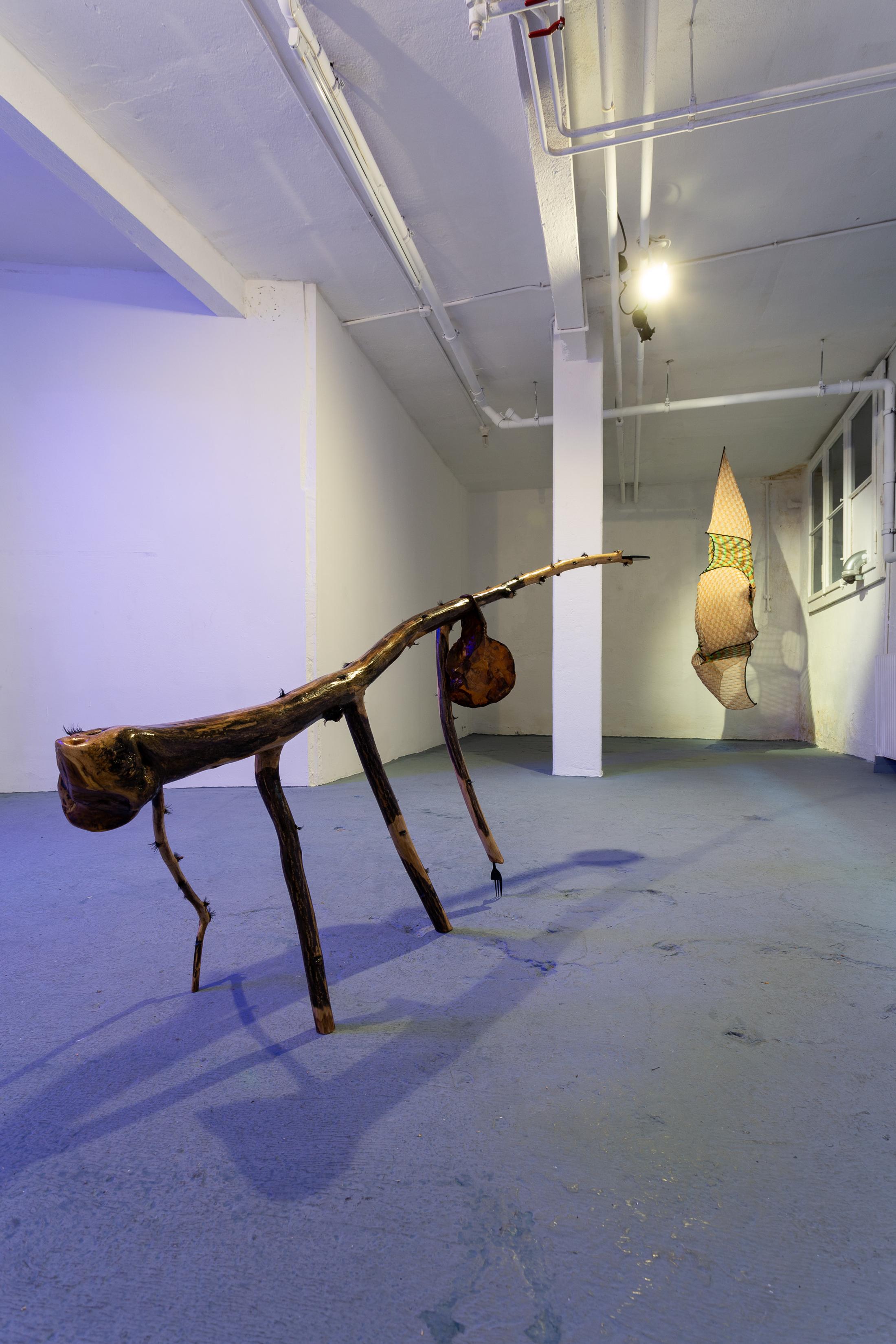 Exhibition View Groupshow «Can You Feel It?; view on Milda Lembertaitė and Cécile Feilchenfeldt» at Last Tango, Zurich, 2019 / Photo: Kilian Bannwart / Courtesy: the artist and Last Tango