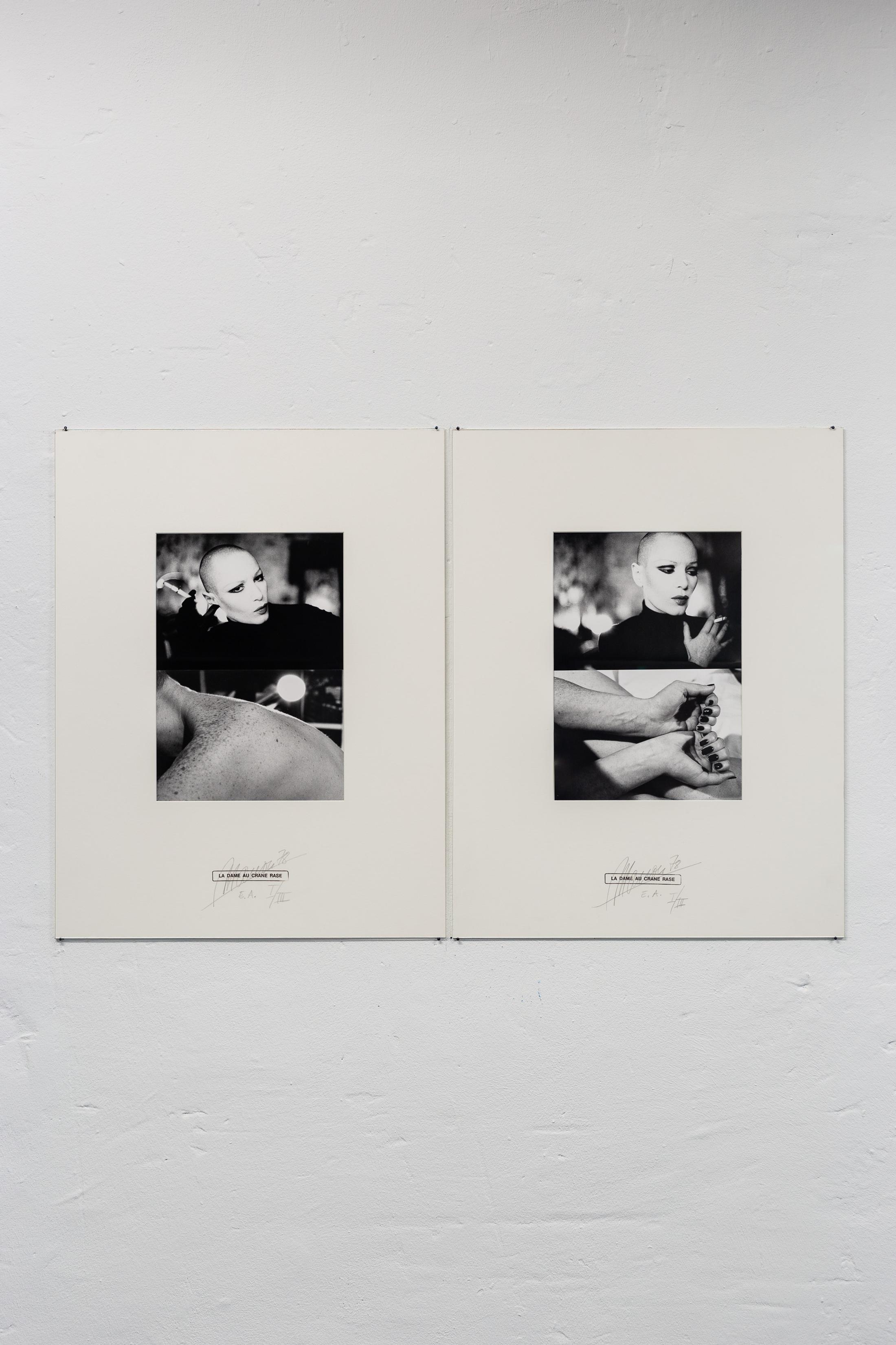 Exhibition View Groupshow «Can You Feel It?; view on Manon, La Dame au Crâne Rasé, 1977/8» at Last Tango, Zurich, 2019 / Photo: Kilian Bannwart / Courtesy: the artist, Last Tango and ProLitteris