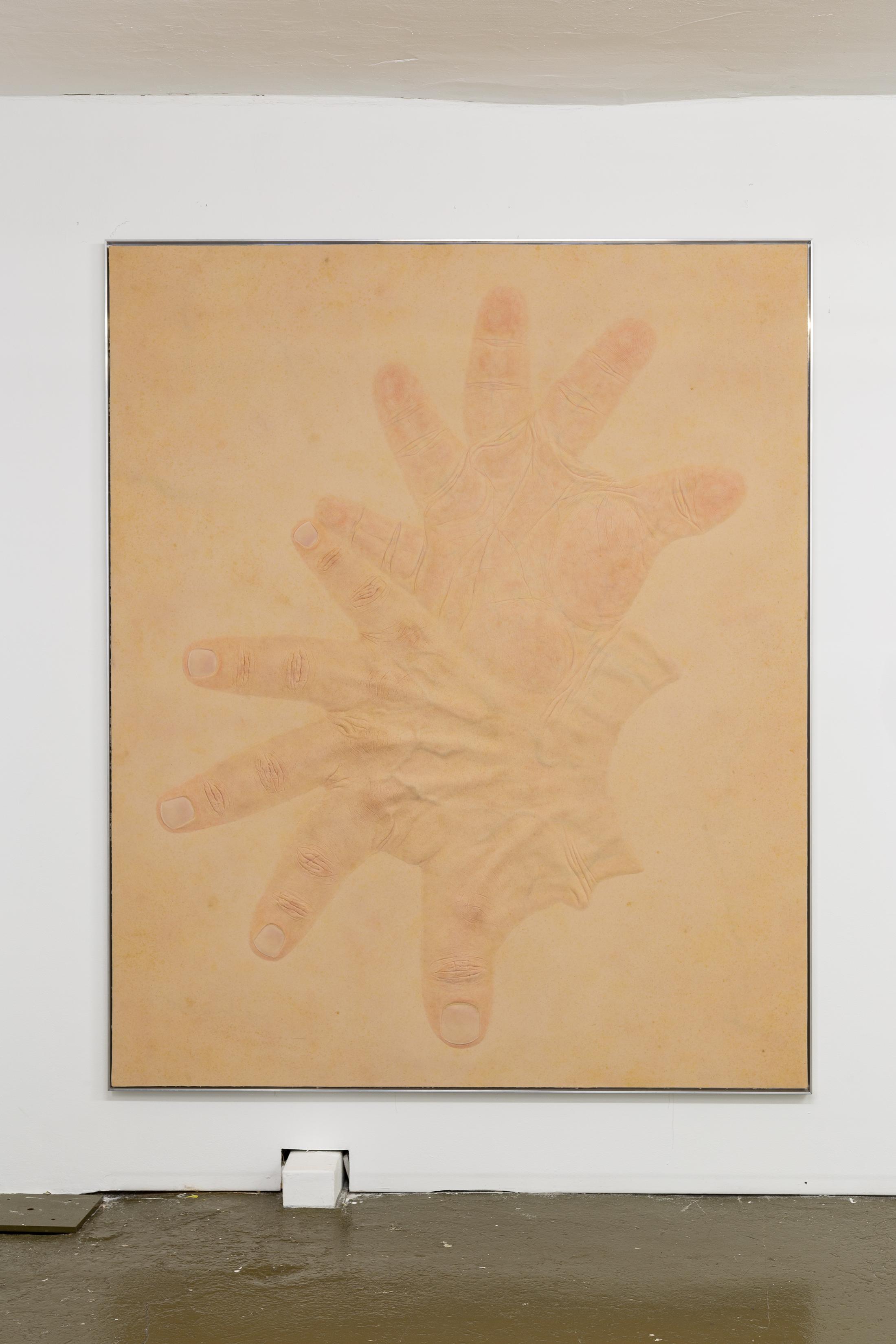 Exhibition View Groupshow «Can You Feel It?; view on Mélodie Mousset, Pattern for hysterical change, 2017» at Last Tango, Zurich, 2019 / Photo: Kilian Bannwart / Courtesy: the artist and Last Tango