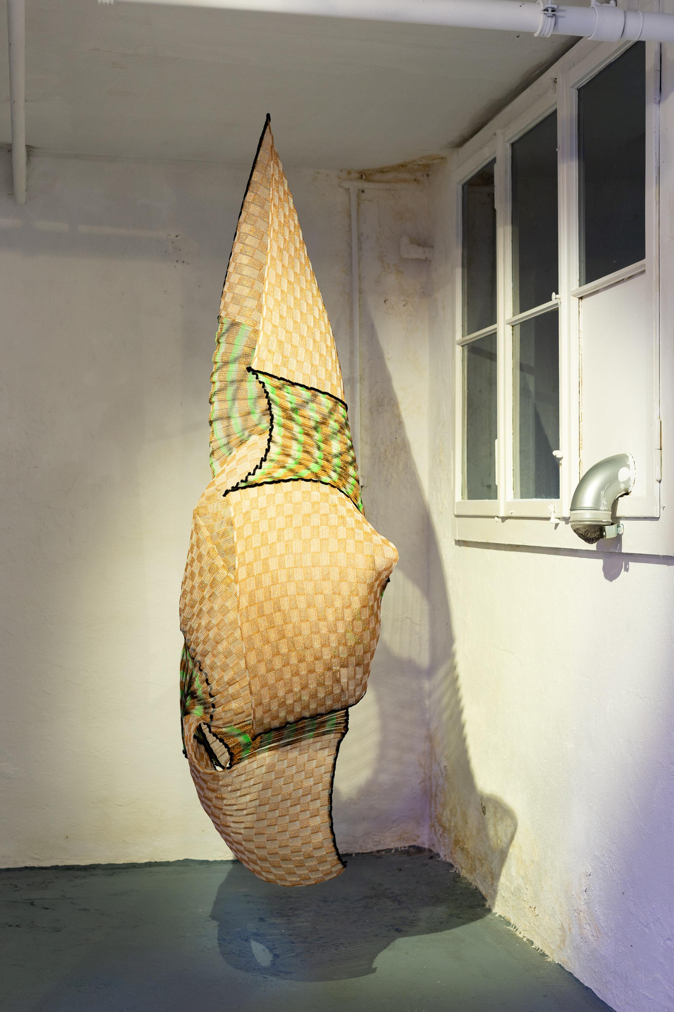 Exhibition View Groupshow «Can You Feel It?; view on Cécile Feilchenfeldt, NINJA TURTLE, 2017» at Last Tango, Zurich, 2019 / Photo: Kilian Bannwart / Courtesy: the artist and Last Tango