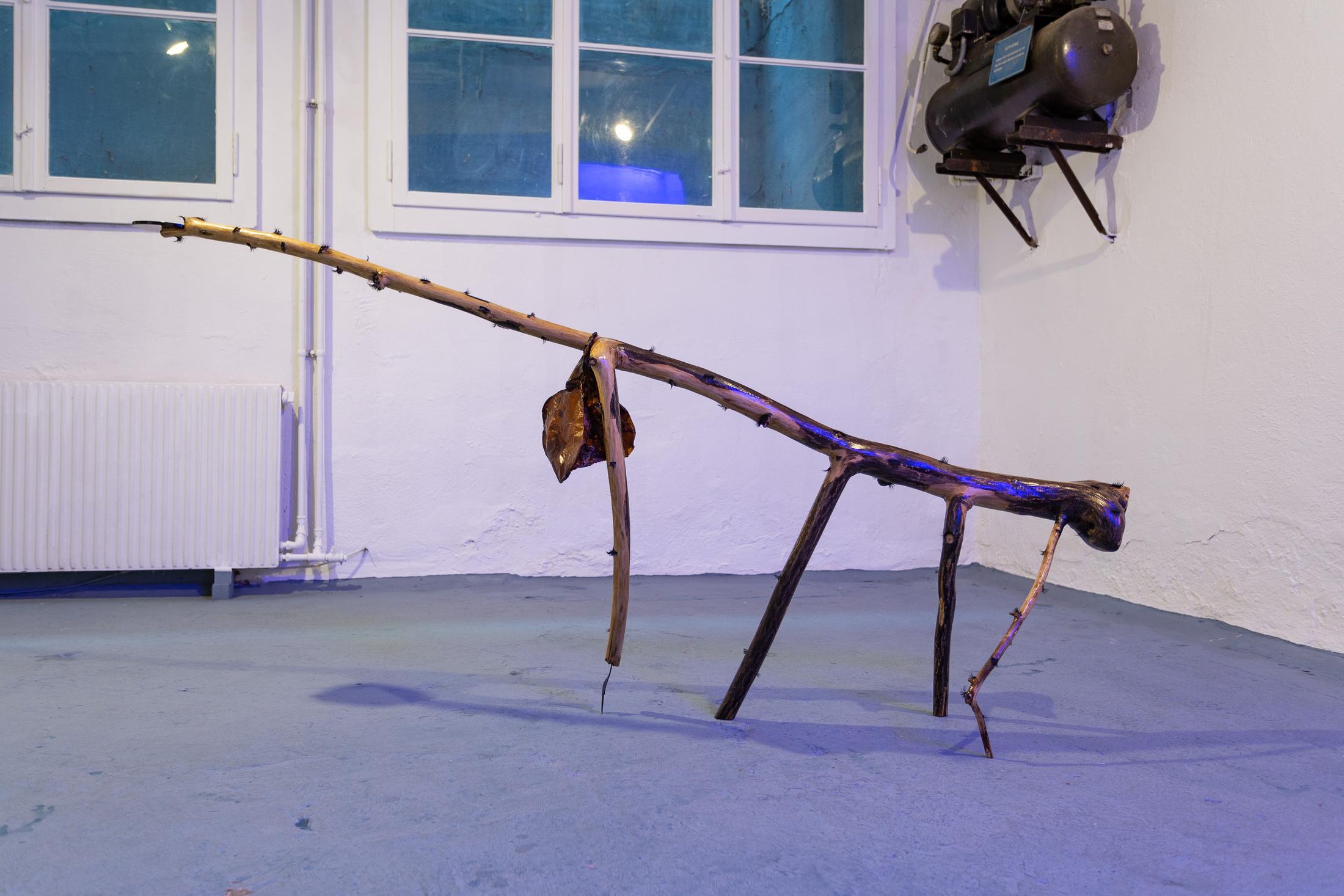 Exhibition View Groupshow «Can You Feel It?; view on Milda Lembertaitė, Bulky, 2019» at Last Tango, Zurich, 2019 / Photo: Kilian Bannwart / Courtesy: the artist and Last Tango