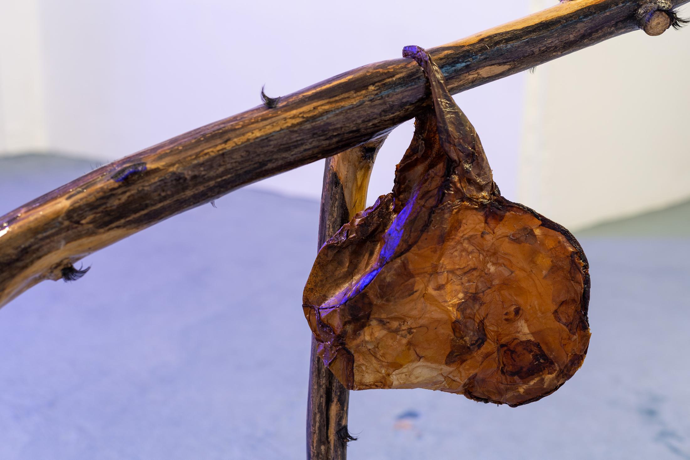 Exhibition View Groupshow «Can You Feel It?; view on Milda Lembertaitė, Bulky, 2019» at Last Tango, Zurich, 2019 / Photo: Kilian Bannwart / Courtesy: the artist and Last Tango