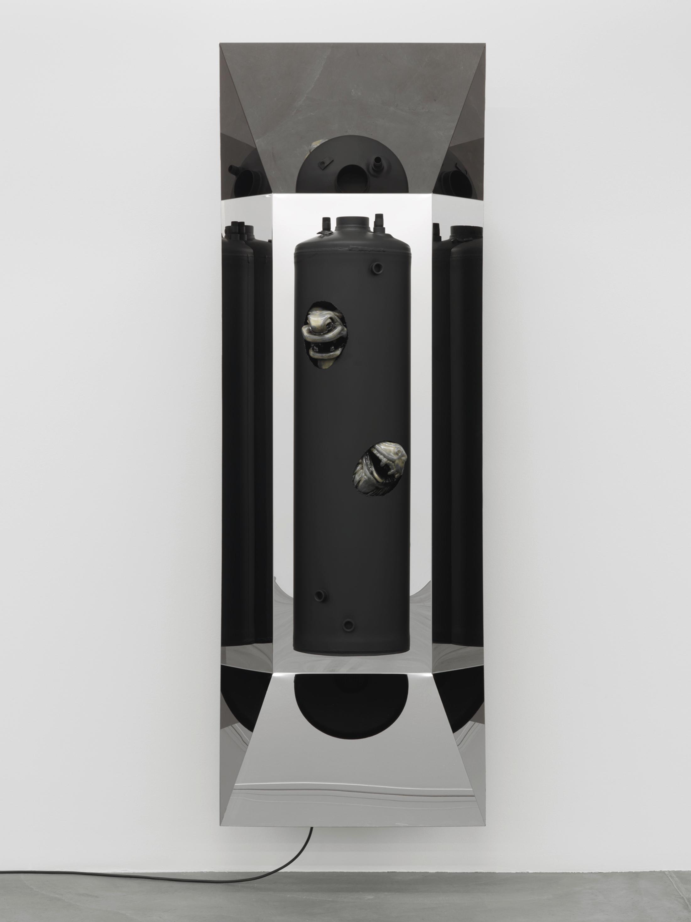 Installation View Cooper Jacoby "Disgorgers" at LUMA Westbau, Zurich, 2017 / Photo: Stefan Altenburger, Courtesy: the artist