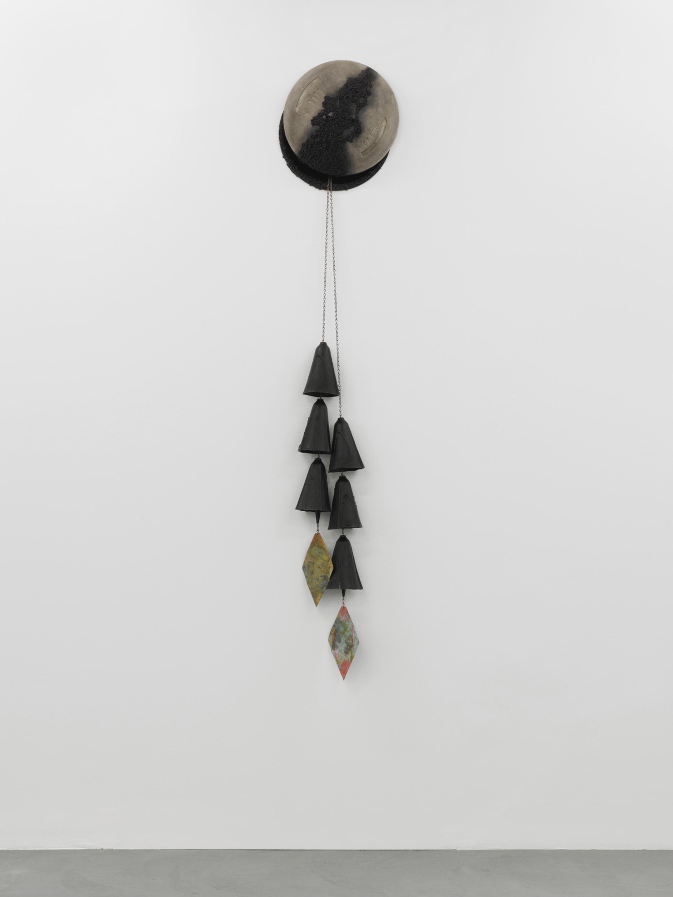 Installation View Cooper Jacoby "Disgorgers" at LUMA Westbau, Zurich, 2017 / Photo: Stefan Altenburger, Courtesy: the artist