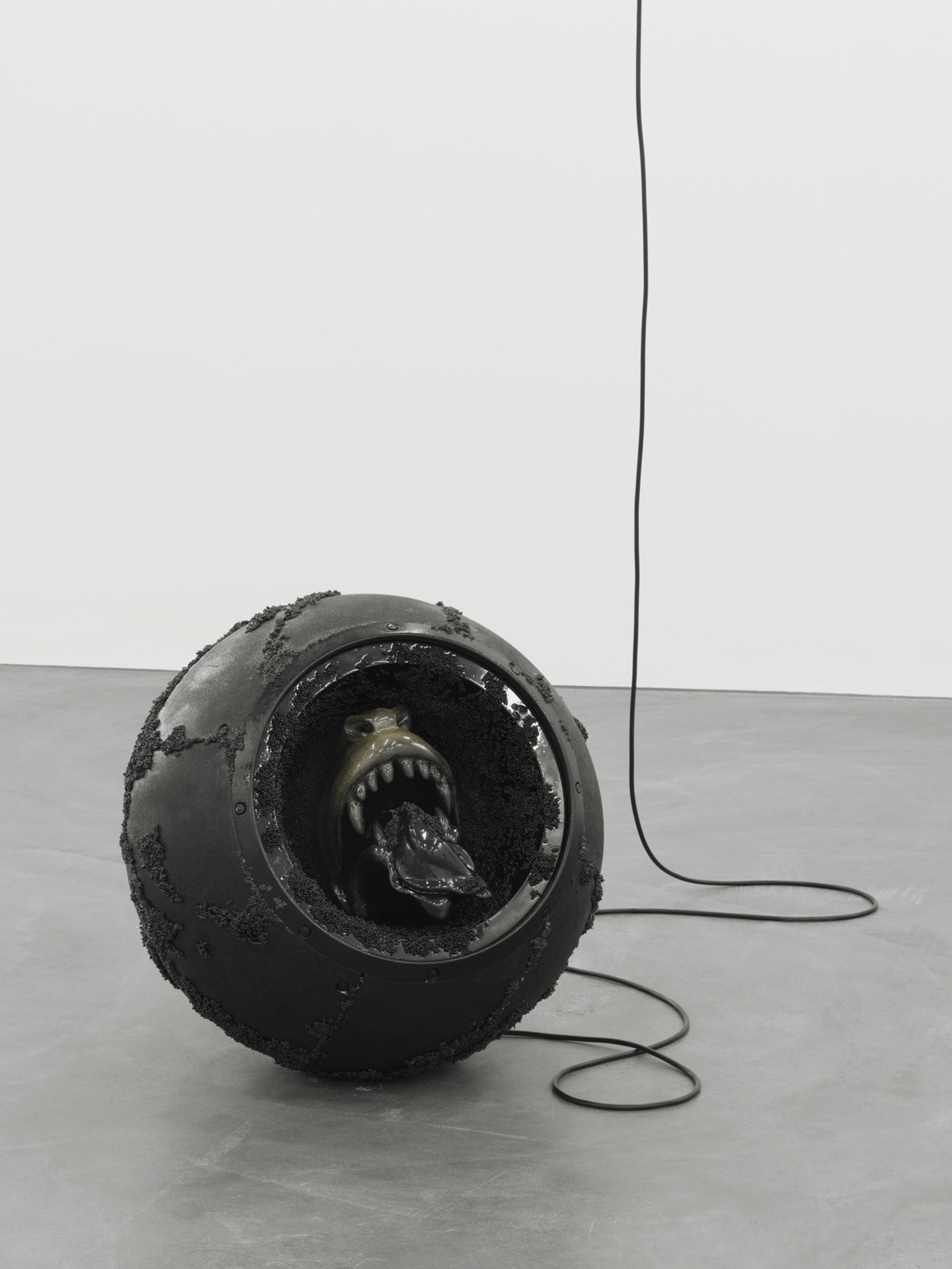 Installation View Cooper Jacoby "Disgorgers" at LUMA Westbau, Zurich, 2017 / Photo: Stefan Altenburger, Courtesy: the artist