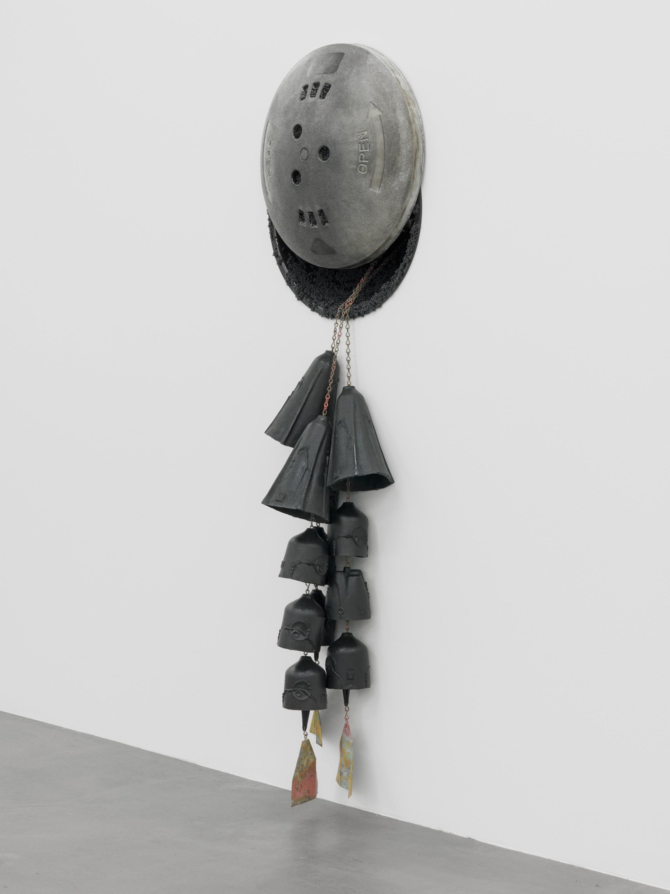 Installation View Cooper Jacoby "Disgorgers" at LUMA Westbau, Zurich, 2017 / Photo: Stefan Altenburger, Courtesy: the artist