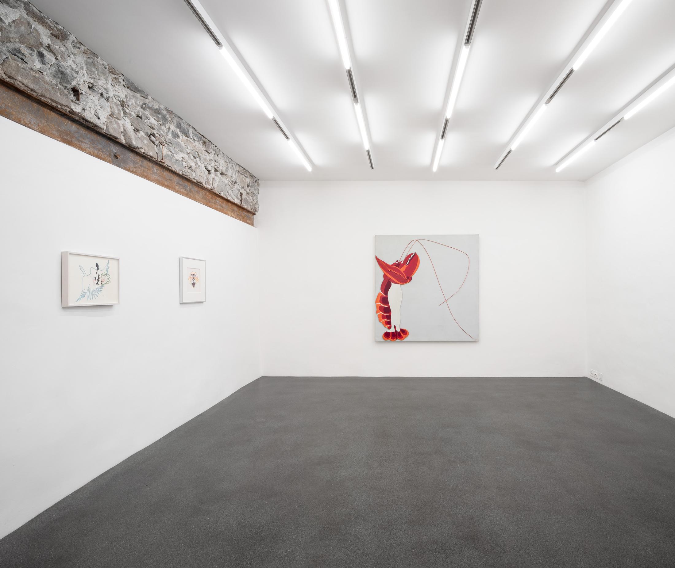 Exhibition View Evelyne Axell Solo Show «Body Double» at Muzeum Susch, Susch, 2020 / Photo: Maja Wirkus / Courtesy: Muzeum Susch / Art Stations Foundation CH