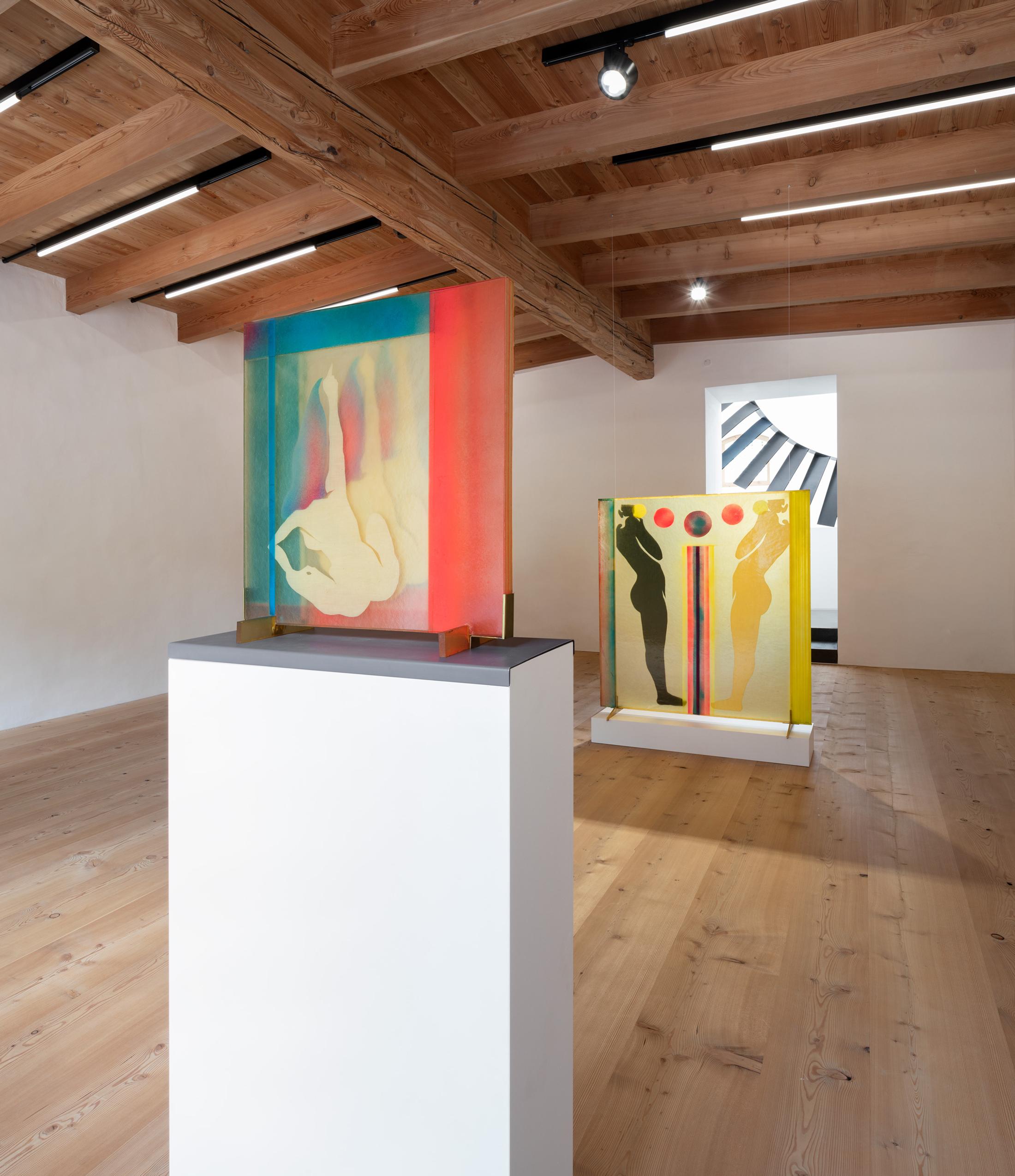 Exhibition View Evelyne Axell Solo Show «Body Double» at Muzeum Susch, Susch, 2020 / Photo: Maja Wirkus / Courtesy: Muzeum Susch / Art Stations Foundation CH