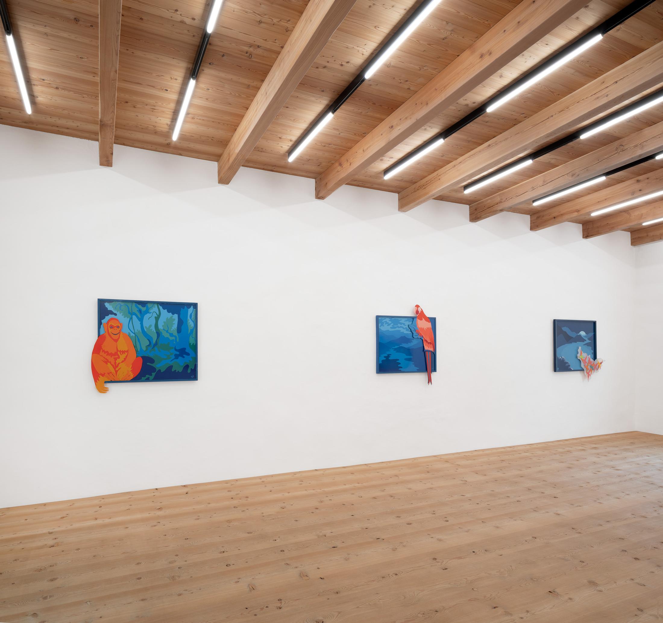 Exhibition View Evelyne Axell Solo Show «Body Double» at Muzeum Susch, Susch, 2020 / Photo: Maja Wirkus / Courtesy: Muzeum Susch / Art Stations Foundation CH