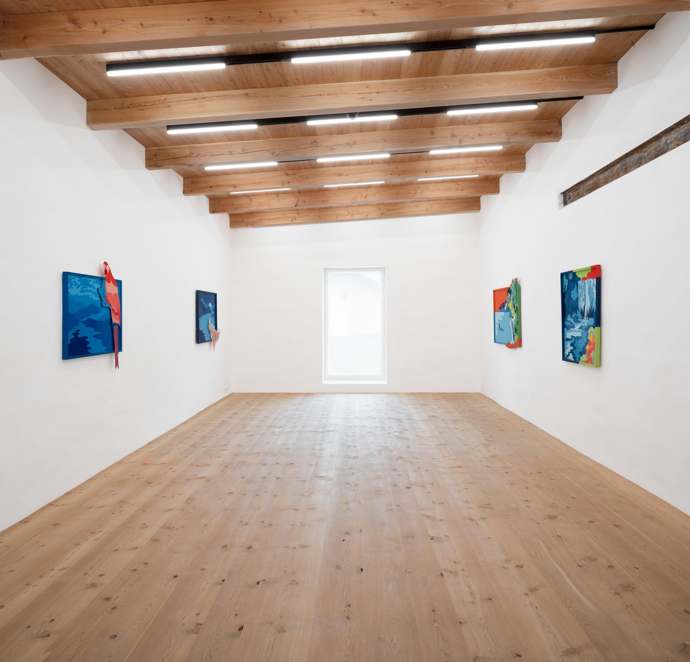 Exhibition View Evelyne Axell Solo Show «Body Double» at Muzeum Susch, Susch, 2020 / Photo: Maja Wirkus / Courtesy: Muzeum Susch / Art Stations Foundation CH