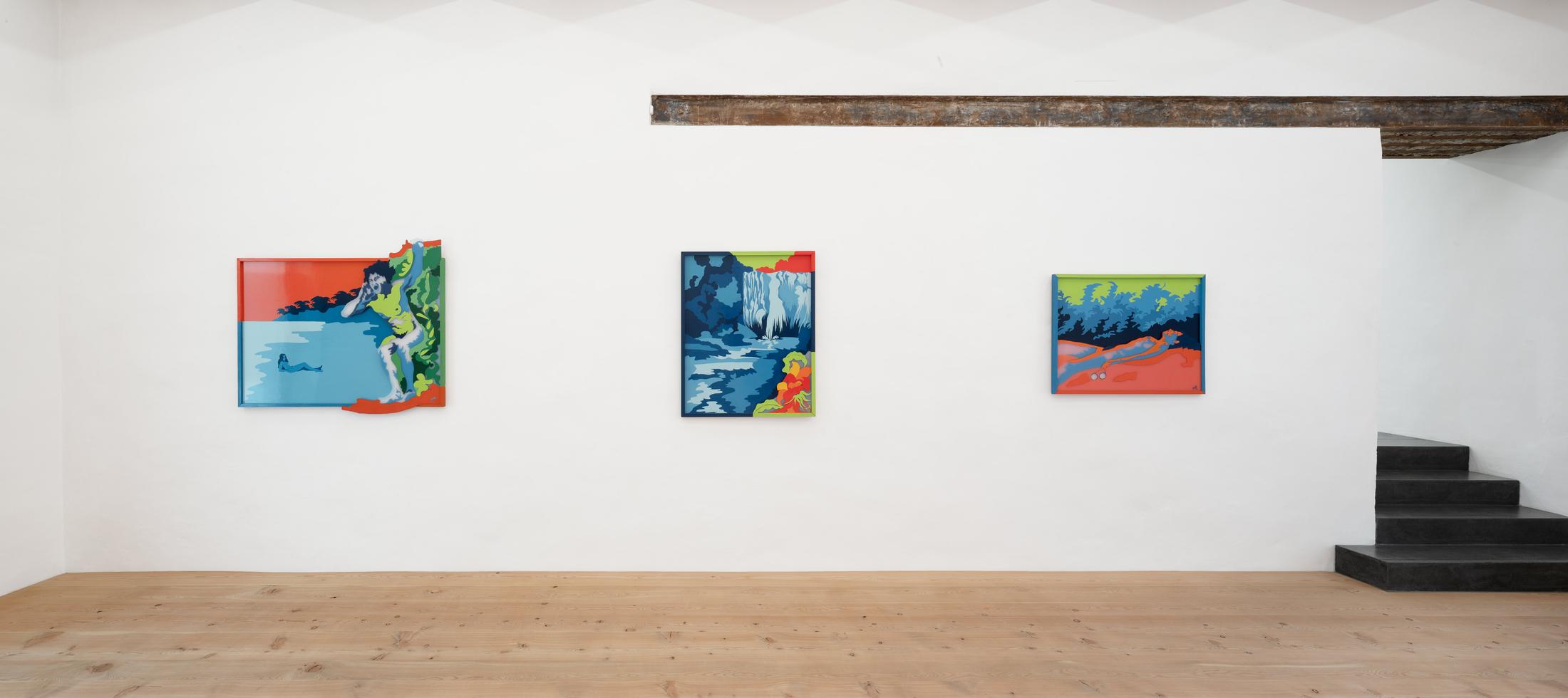 Exhibition View Evelyne Axell Solo Show «Body Double» at Muzeum Susch, Susch, 2020 / Photo: Maja Wirkus / Courtesy: Muzeum Susch / Art Stations Foundation CH