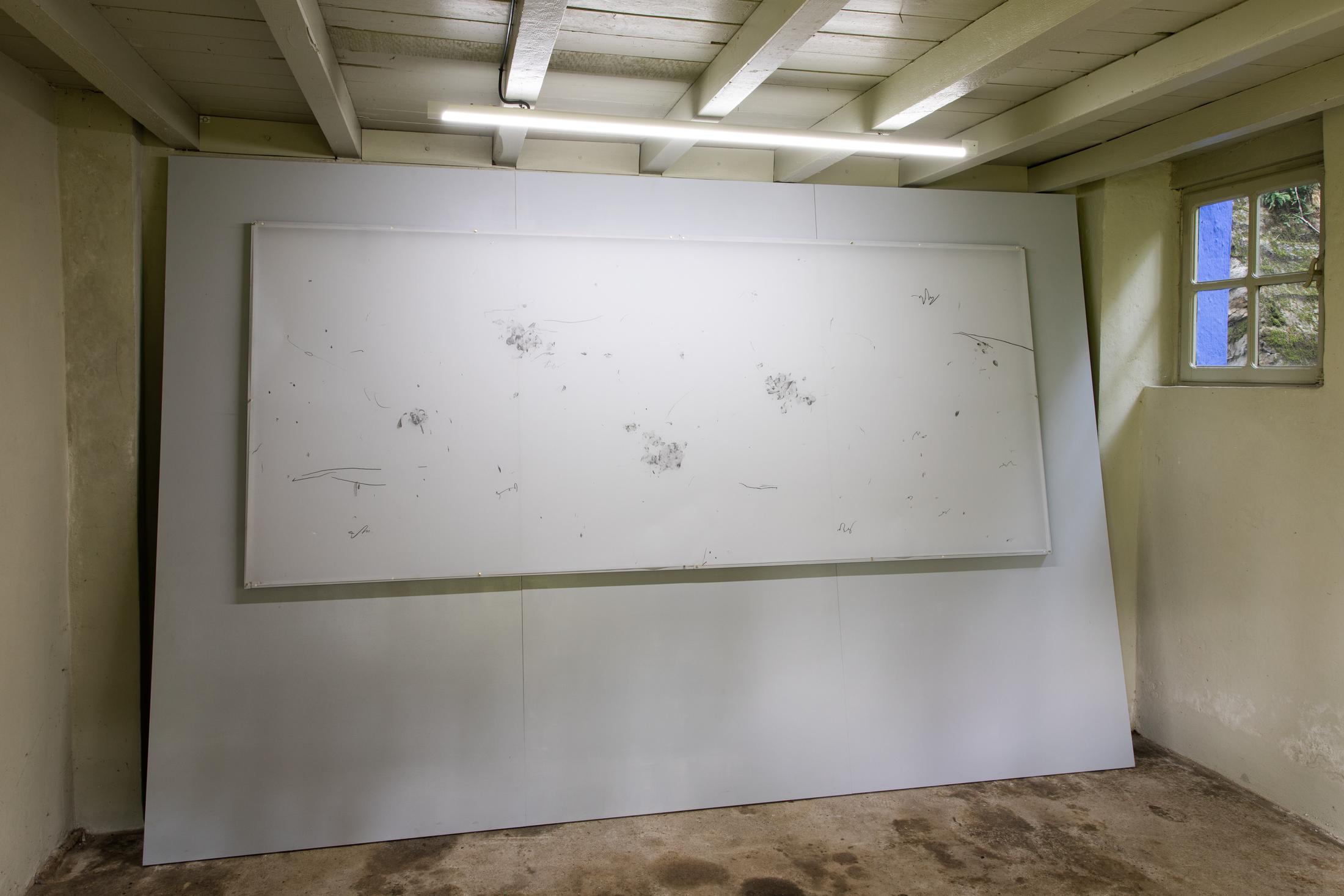 Exhibition View Izidora L. LETHE Solo Show «Songs to the Suns; view on Izidora L. LETHE, WE, 2021» at the Cabaret Voltaire, Zurich/Monte Verità, 2021 / Photo: © Diana Pfammatter / Courtesy: the artists and Cabaret Voltaire