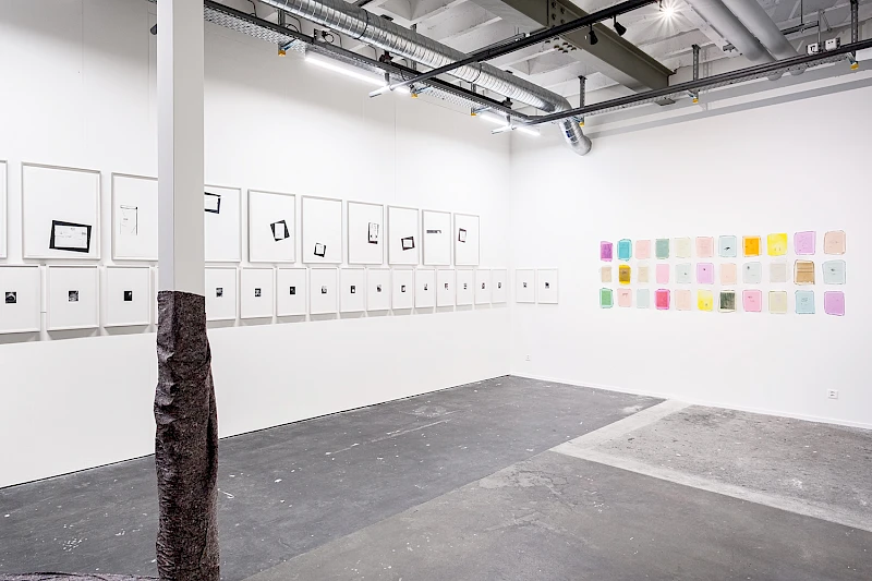 Exhibition View Group Show «Collections d’Artistes» at Le Commun, Geneva, 2025 / Photo: Daniel Leal / Courtesy: Spielact Festival