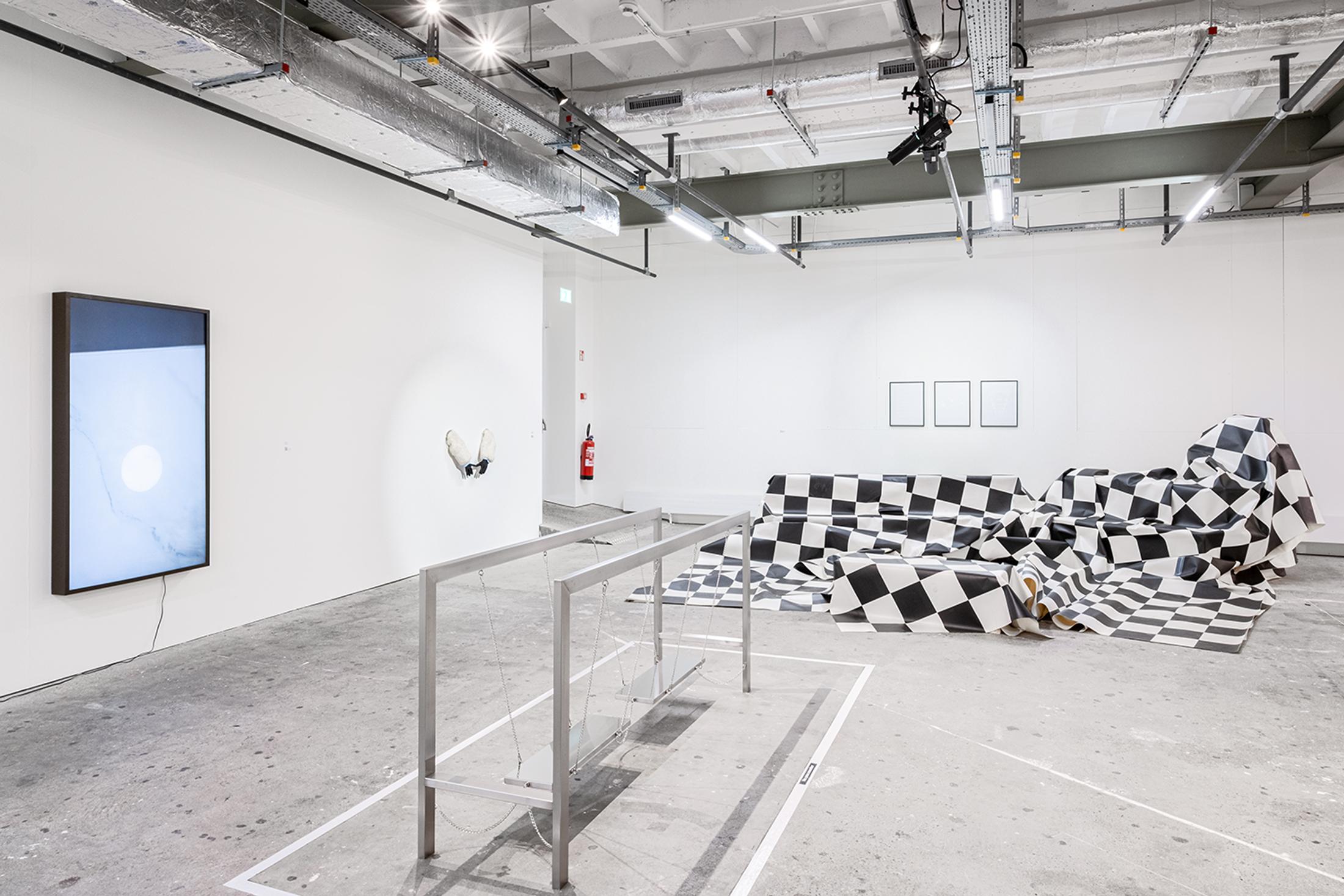 Exhibition View Group Show «Collections d’Artistes» at Le Commun, Geneva, 2025 / Photo: Daniel Leal / Courtesy: Spielact Festival