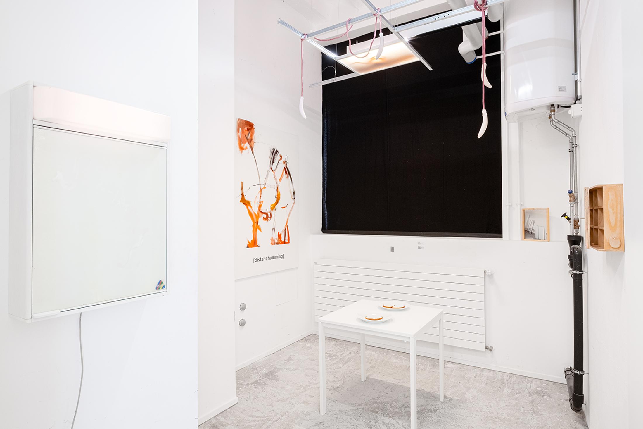 Exhibition View Group Show «Collections d’Artistes» at Le Commun, Geneva, 2025 / Photo: Daniel Leal / Courtesy: Spielact Festival