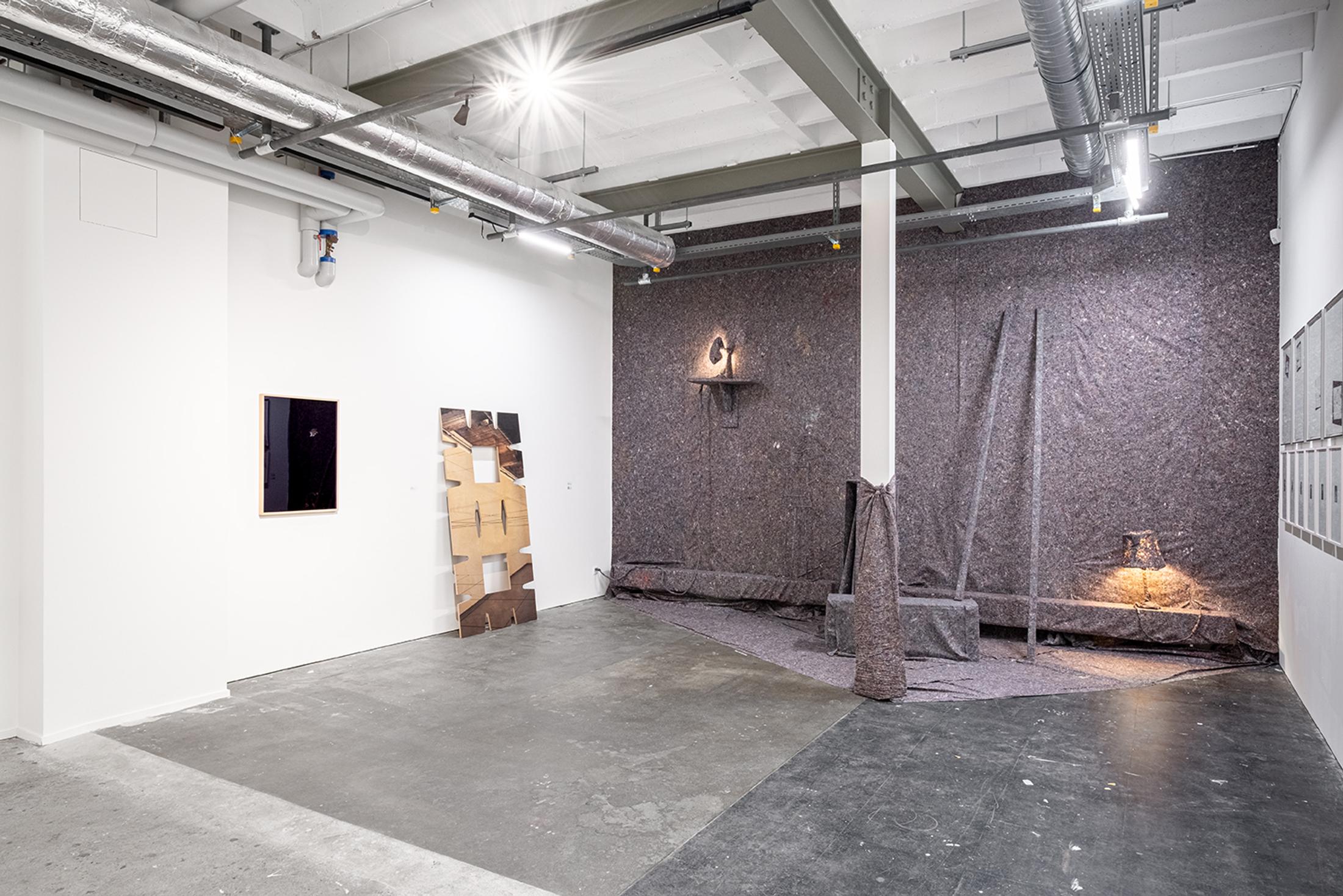 Exhibition View Group Show «Collections d’Artistes» at Le Commun, Geneva, 2025 / Photo: Daniel Leal / Courtesy: Spielact Festival