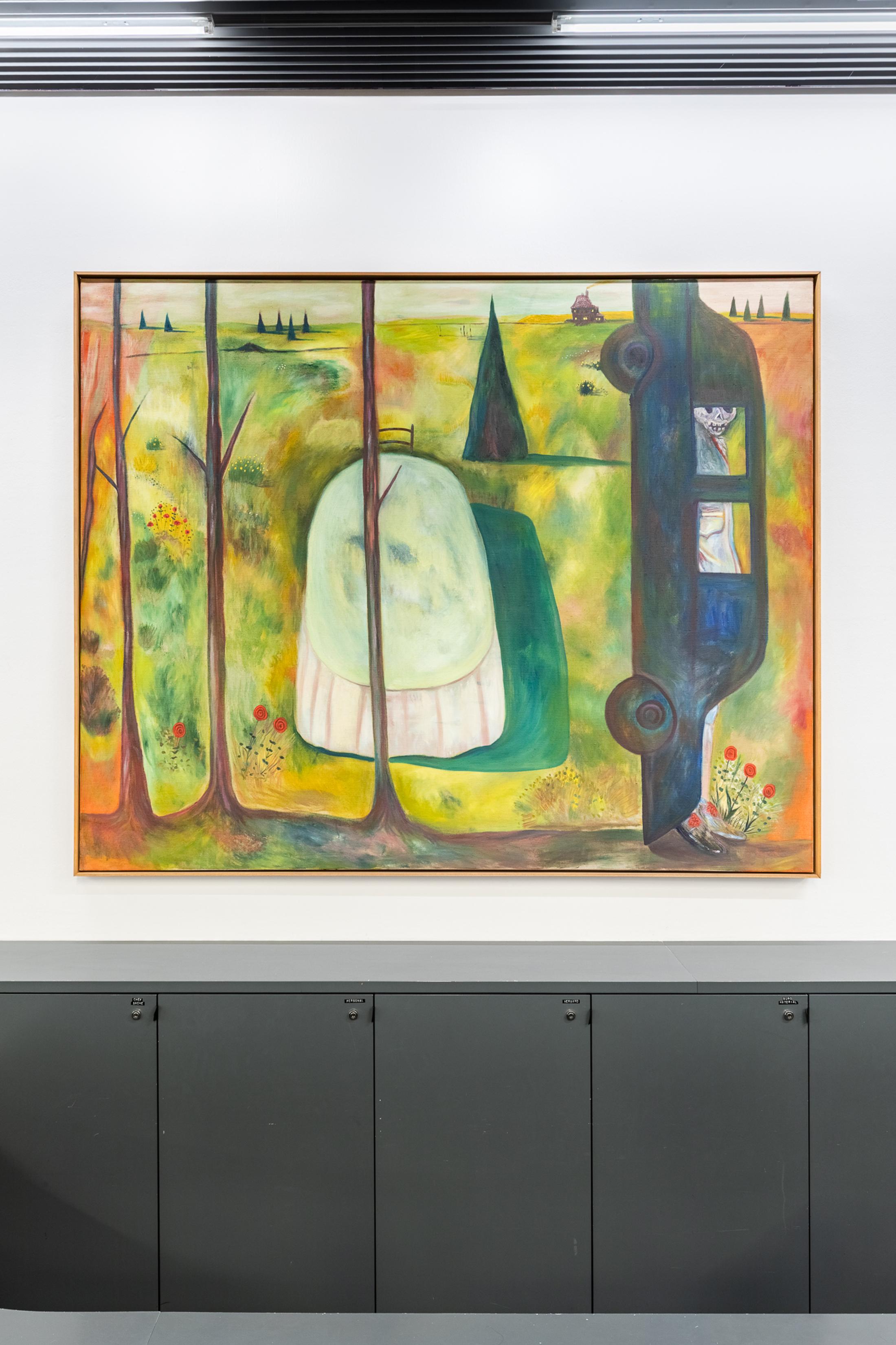 Exhibition View Timo Vogel Solo Show «Unstable Conditions» at Kunsthalle Luzern, Lucerne, Switzerland, 2025 / Photo: Kilian Bannwart / Courtesy: the artist and Kunsthalle Luzern