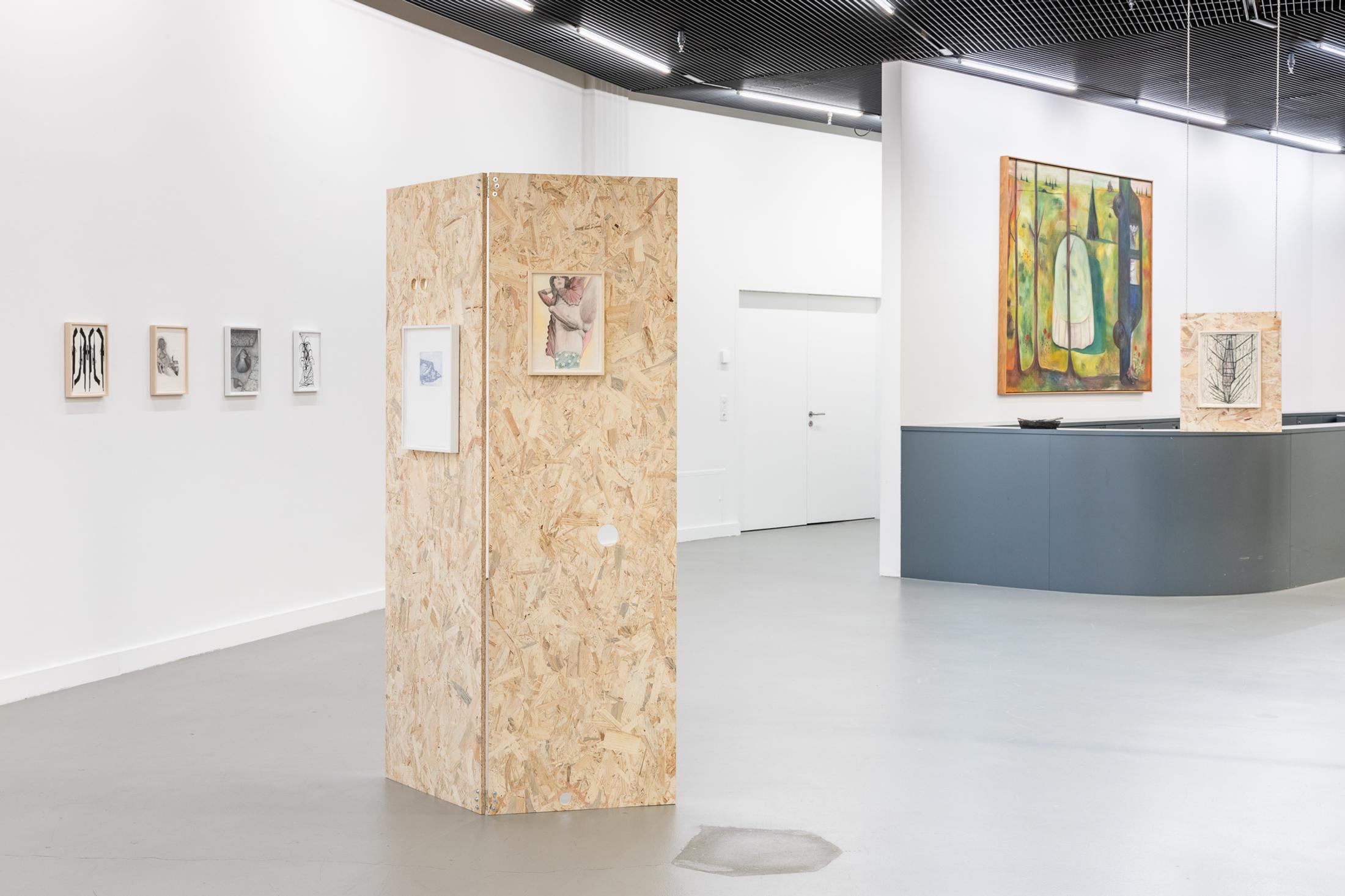 Exhibition View Timo Vogel Solo Show «Unstable Conditions» at Kunsthalle Luzern, Lucerne, Switzerland, 2025 / Photo: Kilian Bannwart / Courtesy: the artist and Kunsthalle Luzern