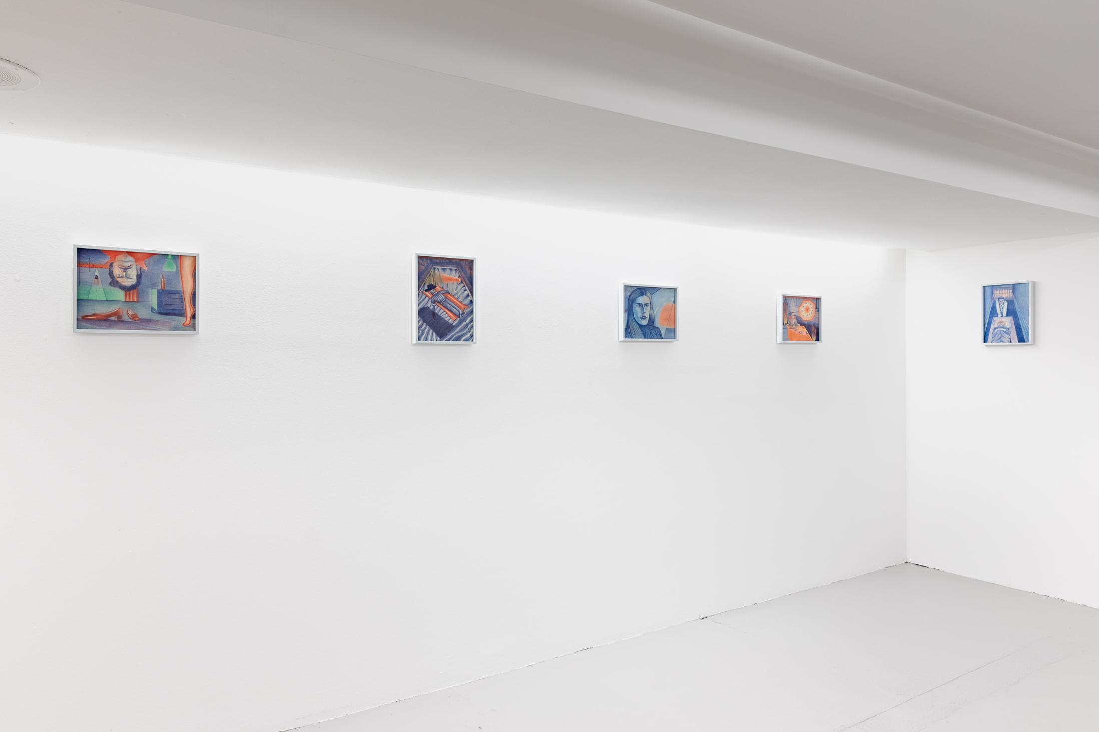 Exhibition View Timo Vogel Solo Show «Unstable Conditions» at Kunsthalle Luzern, Lucerne, Switzerland, 2025 / Photo: Kilian Bannwart / Courtesy: the artist and Kunsthalle Luzern